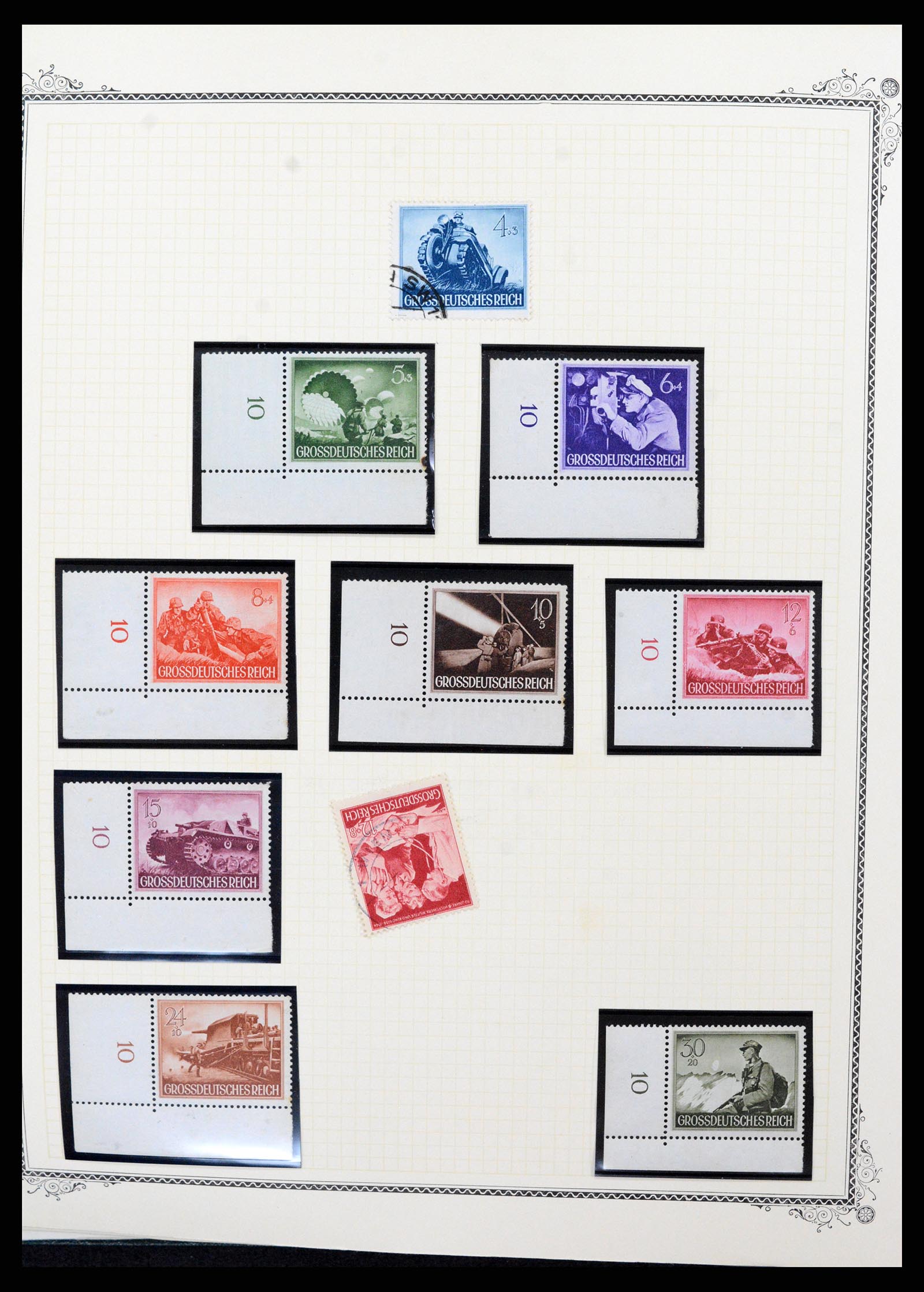 37635 125 - Postzegelverzameling 37635 Duitsland 1872-1968.
