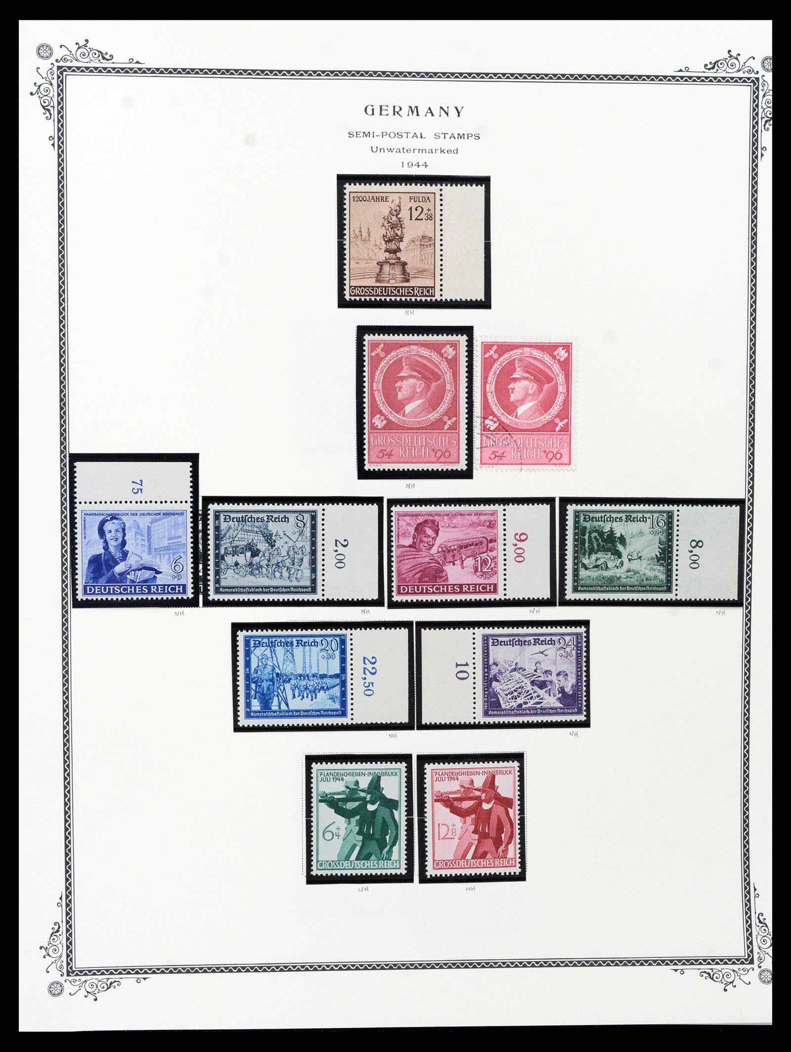 37635 127 - Postzegelverzameling 37635 Duitsland 1872-1968.