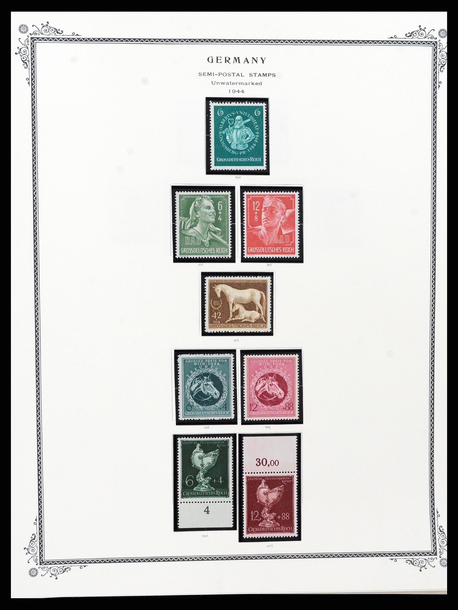 37635 128 - Postzegelverzameling 37635 Duitsland 1872-1968.