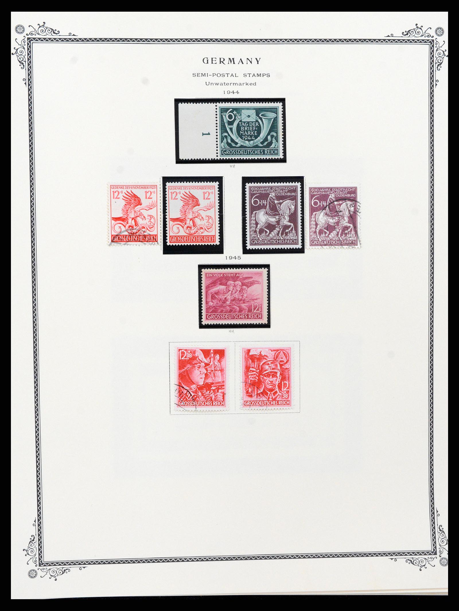 37635 129 - Postzegelverzameling 37635 Duitsland 1872-1968.
