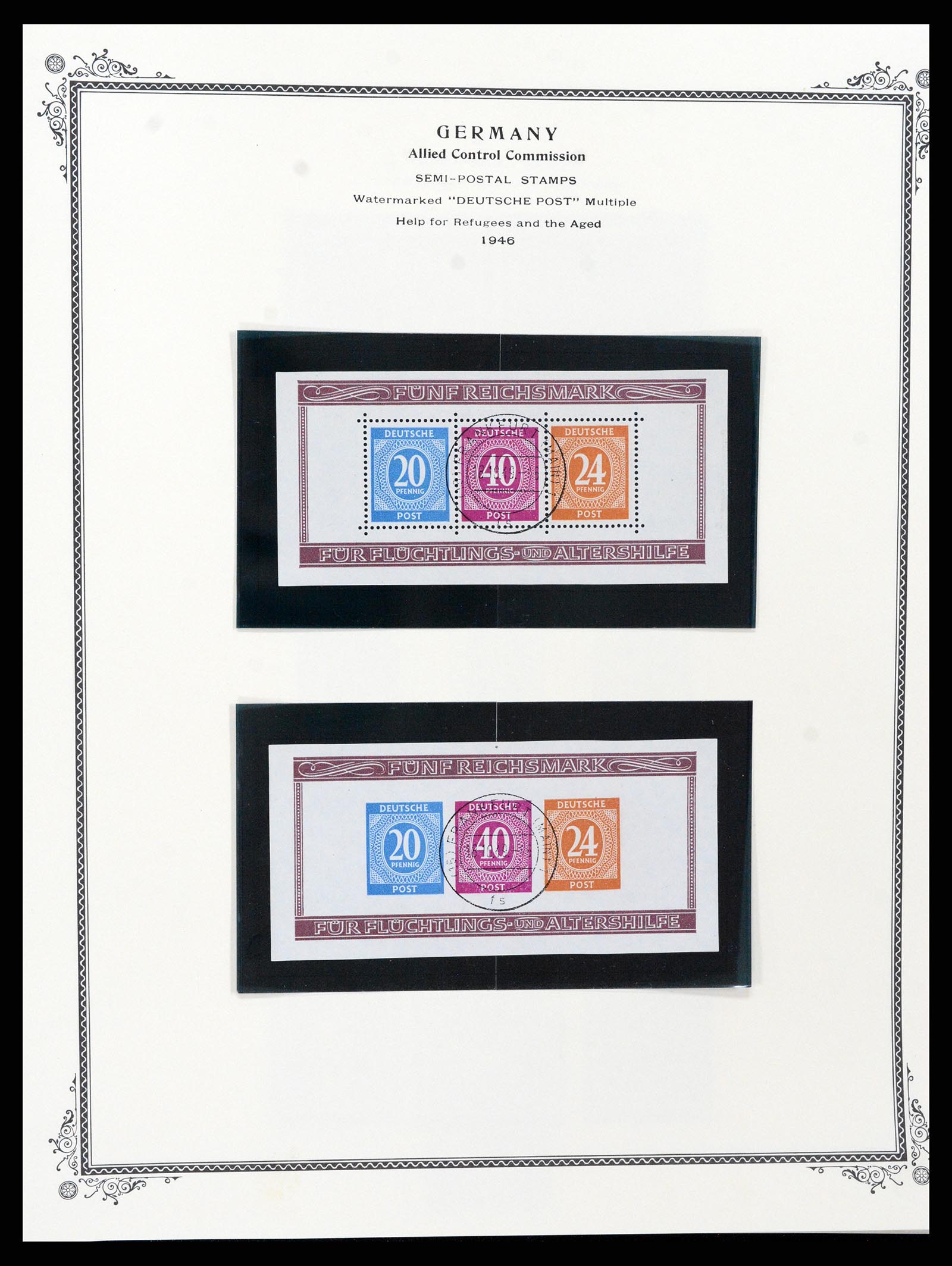 37635 130 - Postzegelverzameling 37635 Duitsland 1872-1968.