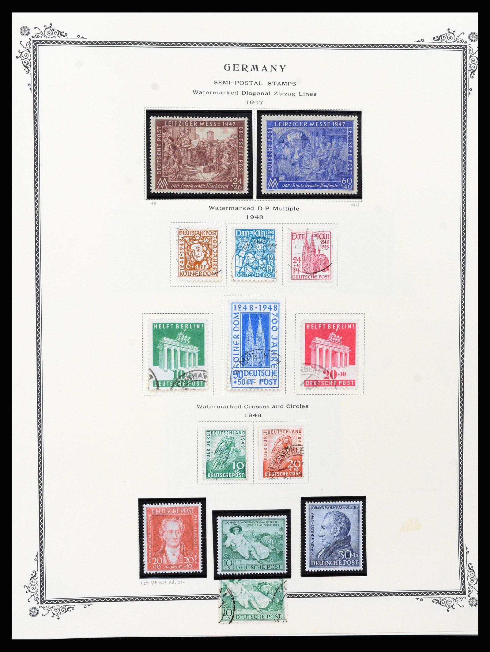 37635 131 - Postzegelverzameling 37635 Duitsland 1872-1968.