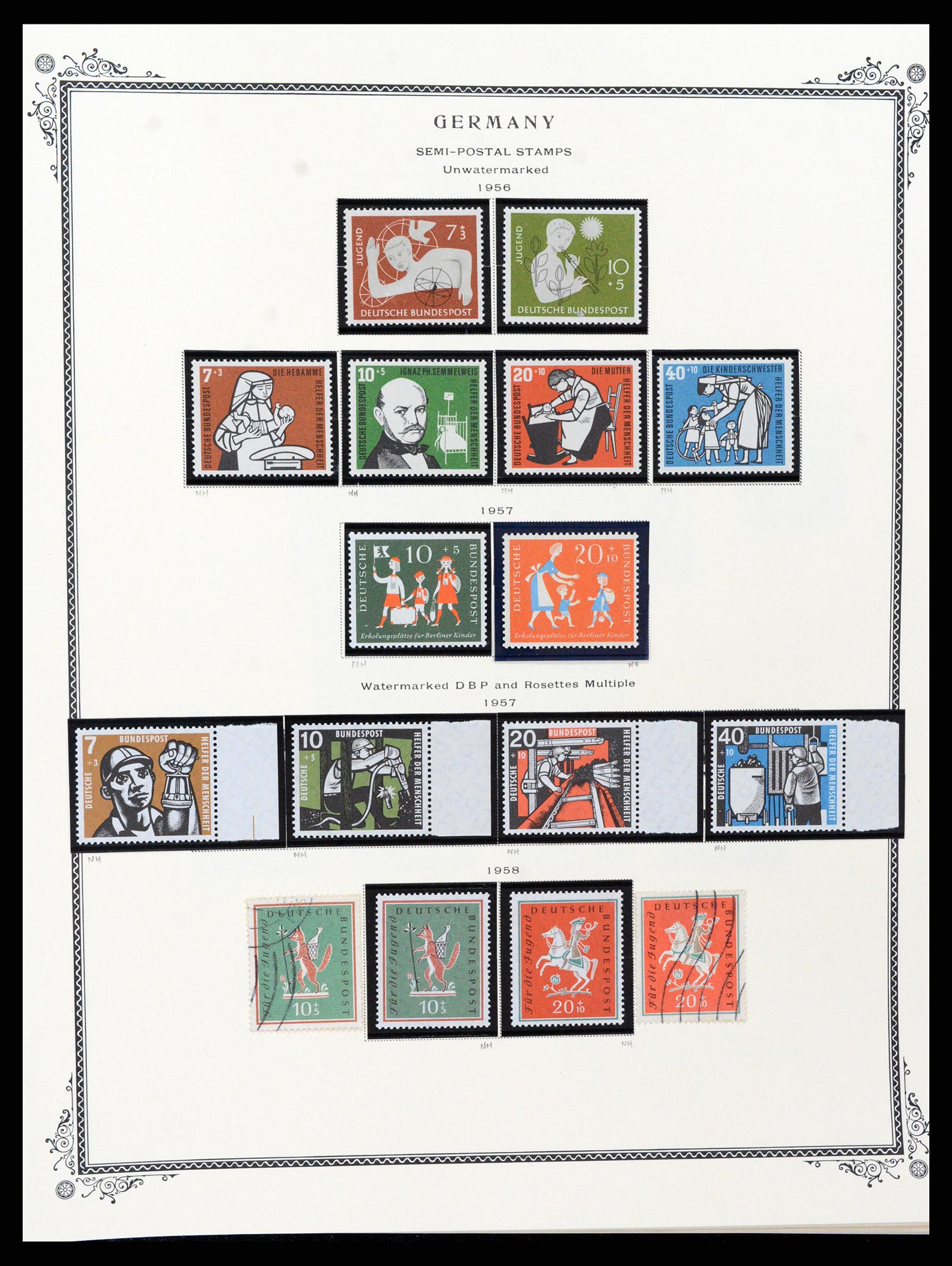 37635 135 - Postzegelverzameling 37635 Duitsland 1872-1968.