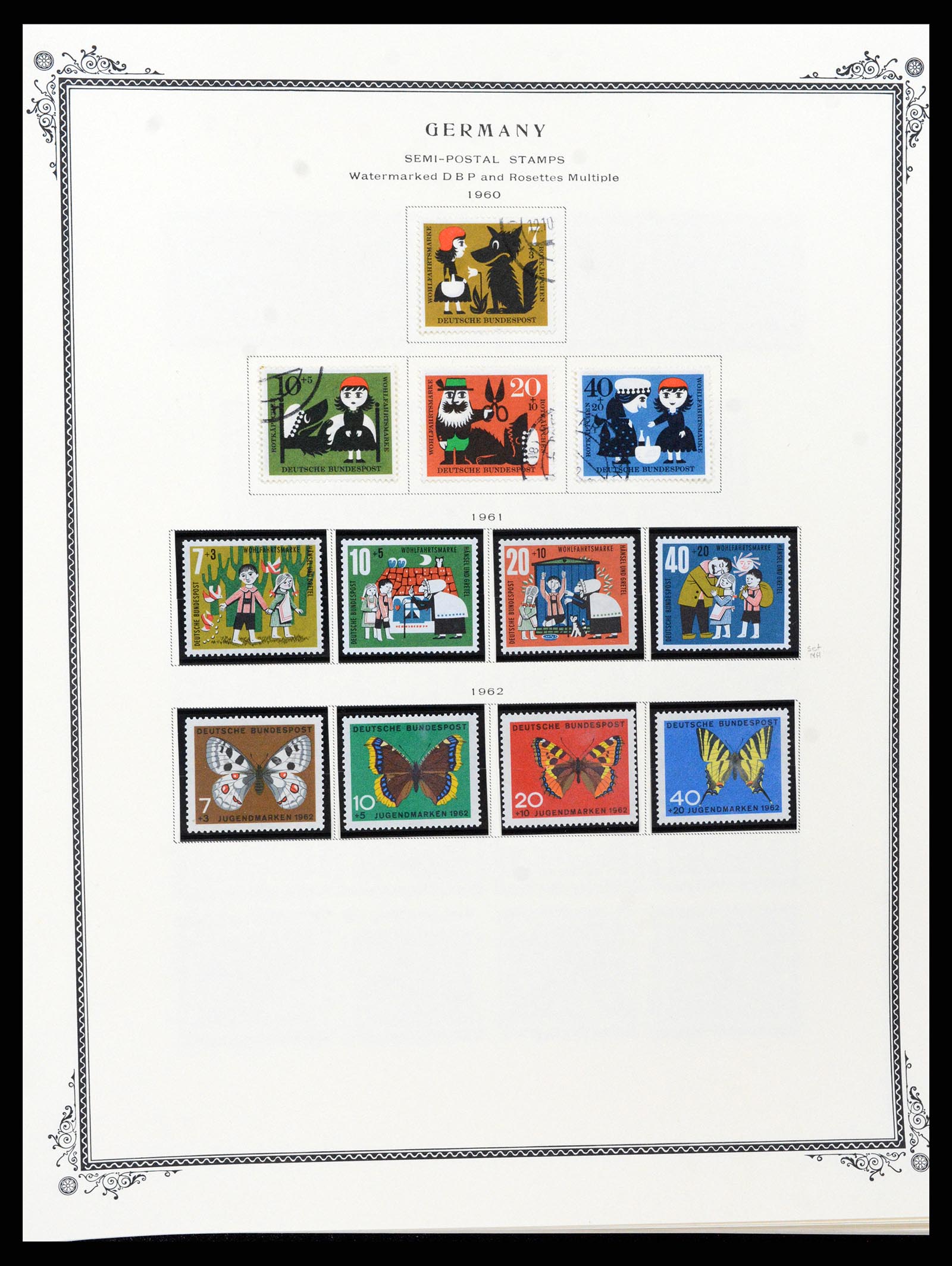 37635 137 - Postzegelverzameling 37635 Duitsland 1872-1968.