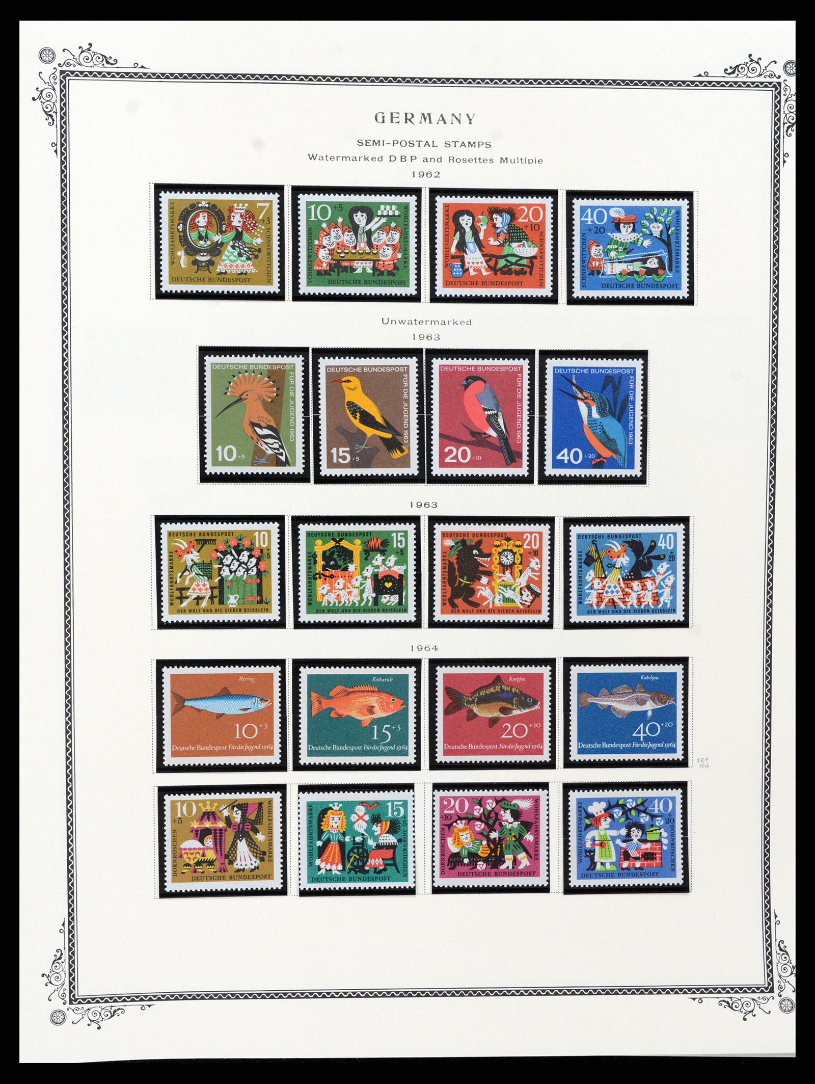 37635 138 - Postzegelverzameling 37635 Duitsland 1872-1968.
