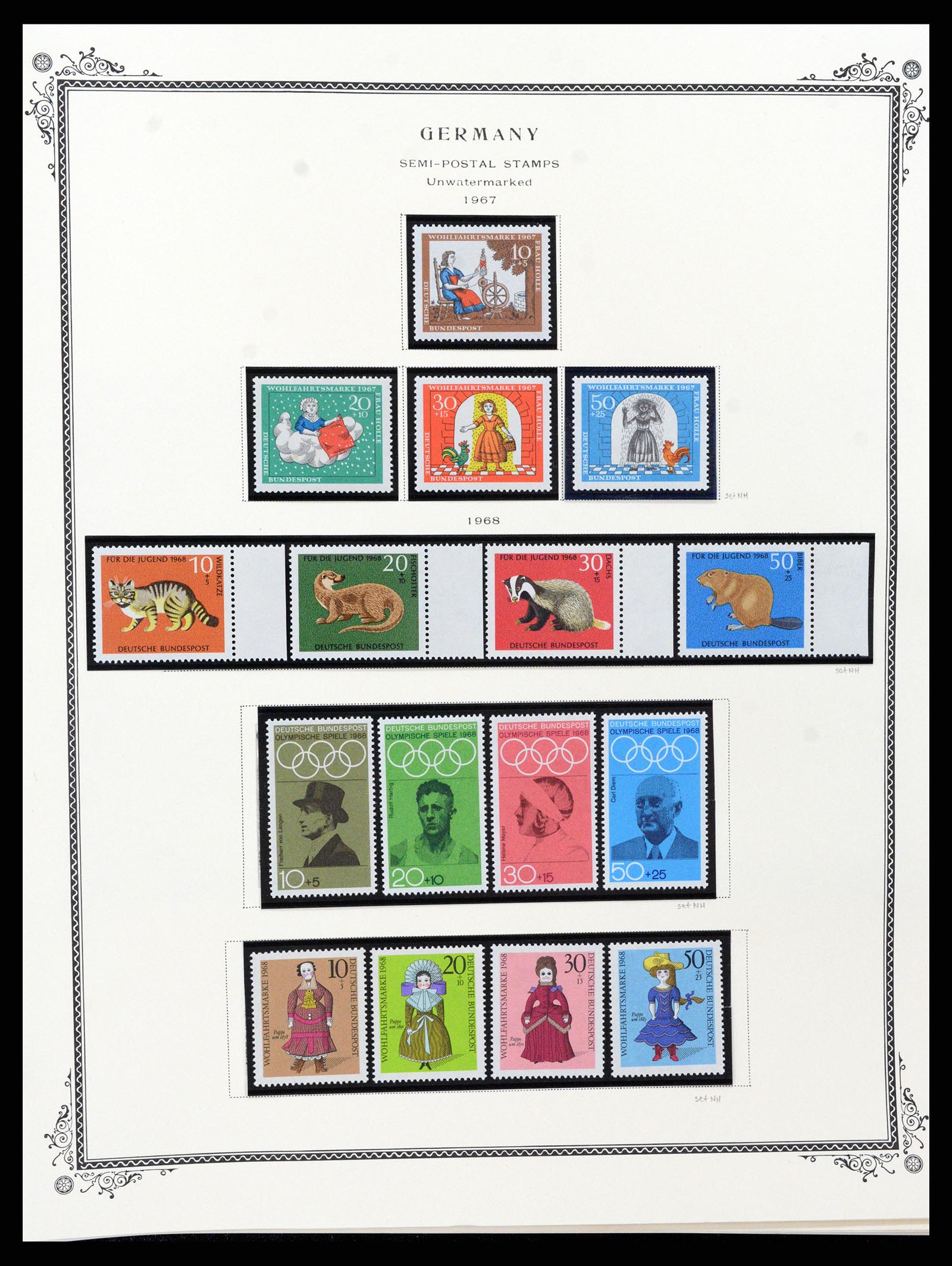 37635 141 - Postzegelverzameling 37635 Duitsland 1872-1968.