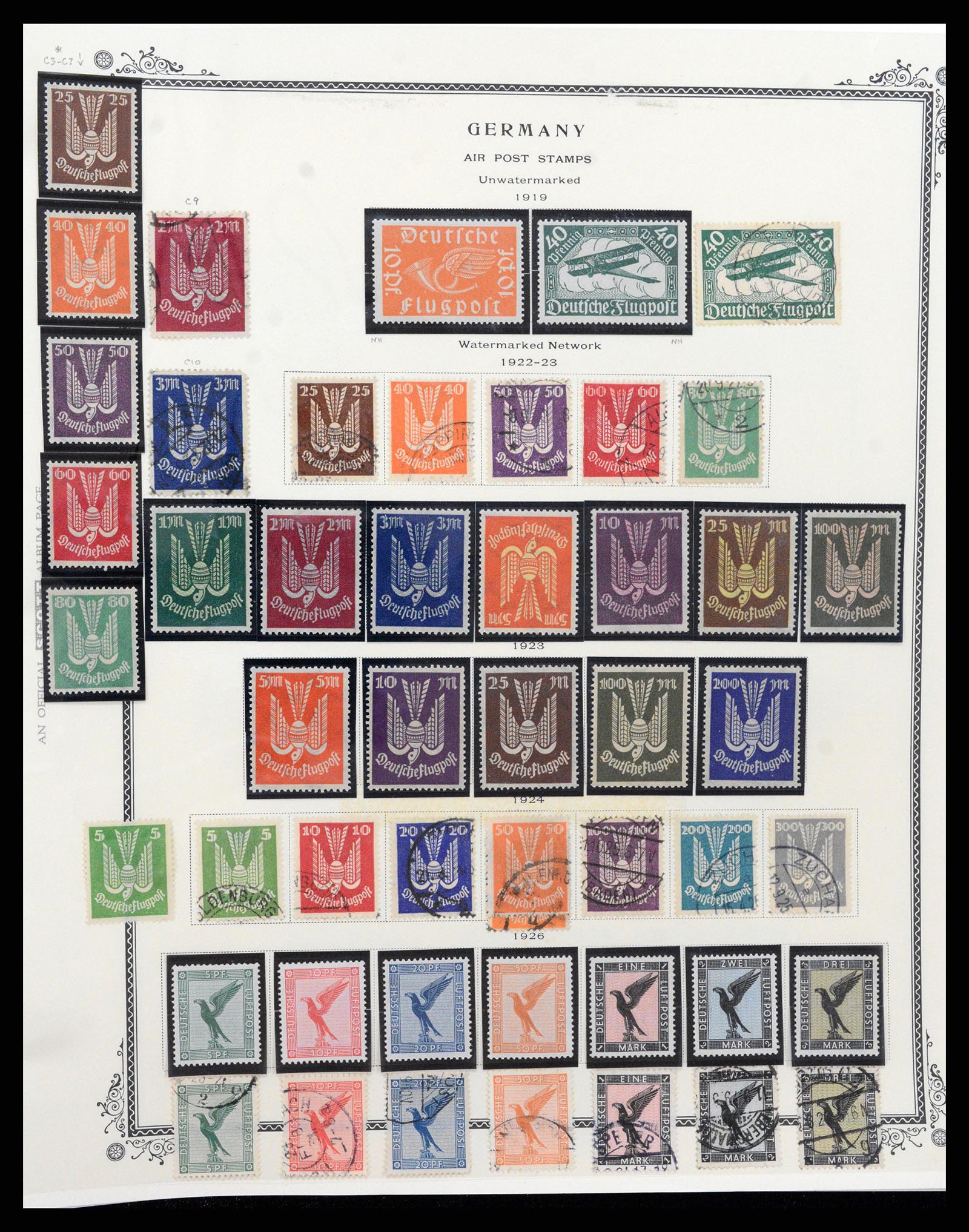 37635 144 - Postzegelverzameling 37635 Duitsland 1872-1968.