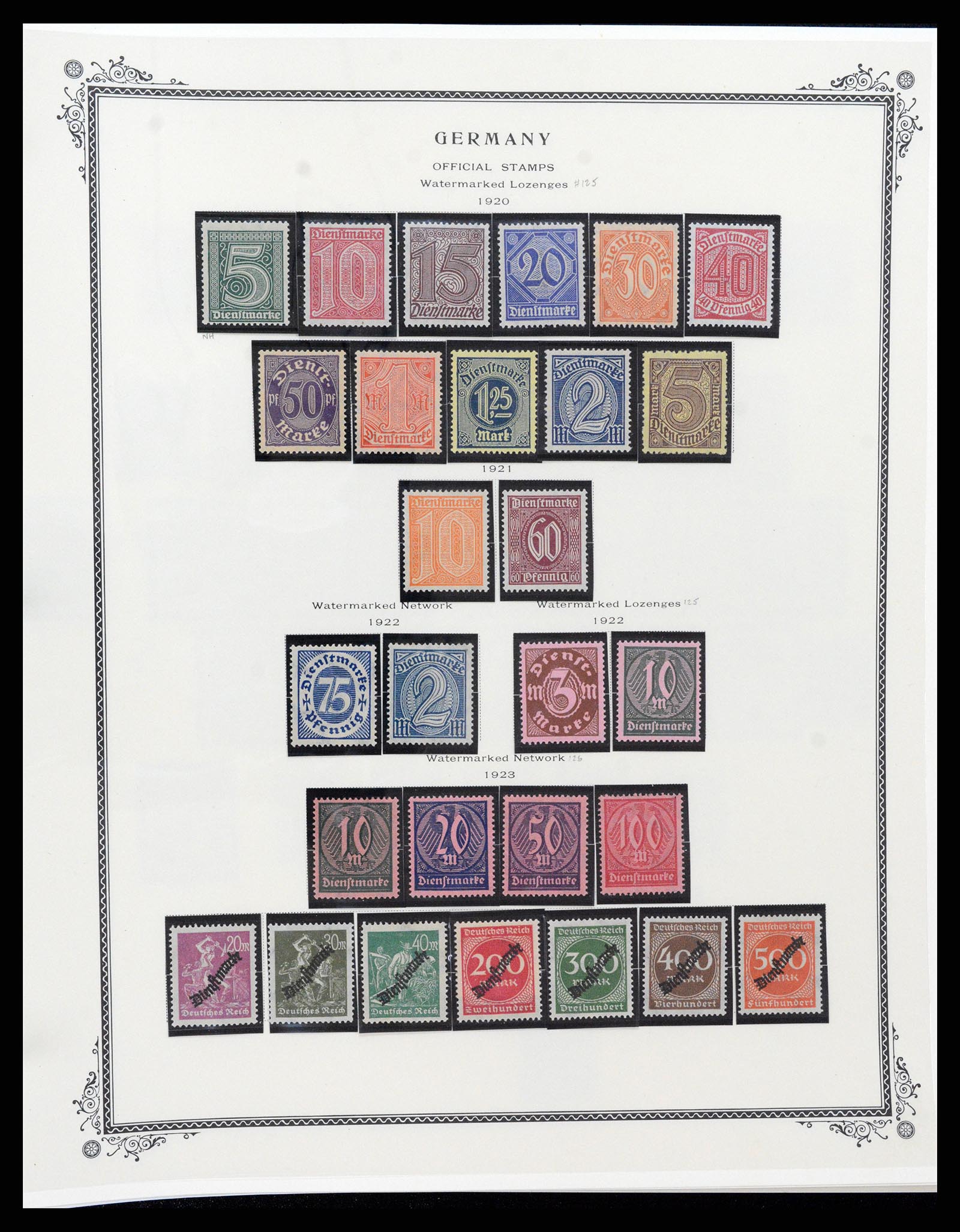 37635 151 - Postzegelverzameling 37635 Duitsland 1872-1968.