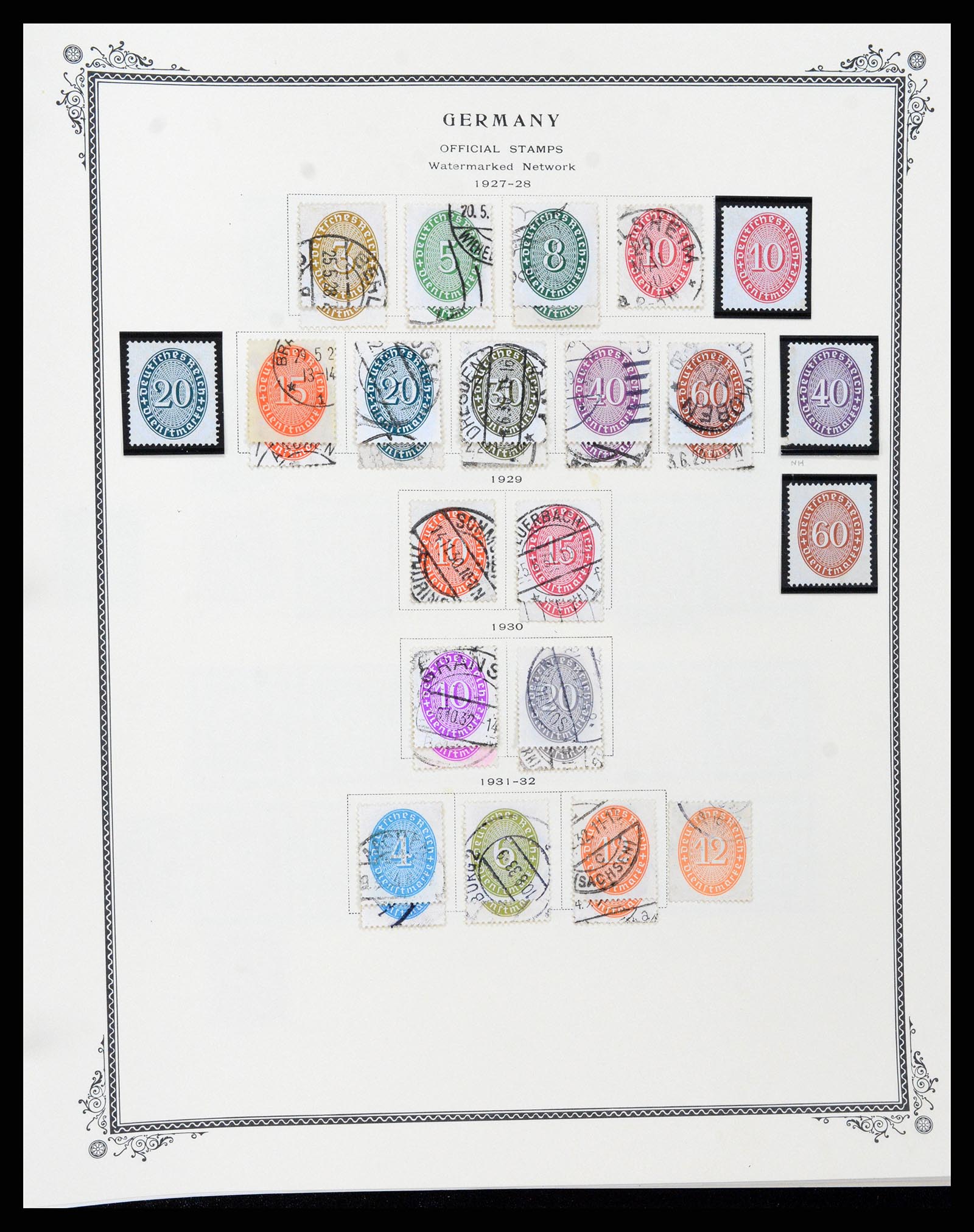 37635 154 - Postzegelverzameling 37635 Duitsland 1872-1968.