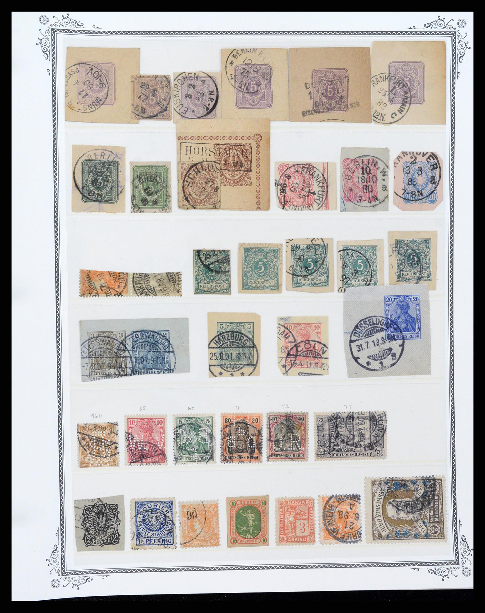 37635 159 - Postzegelverzameling 37635 Duitsland 1872-1968.