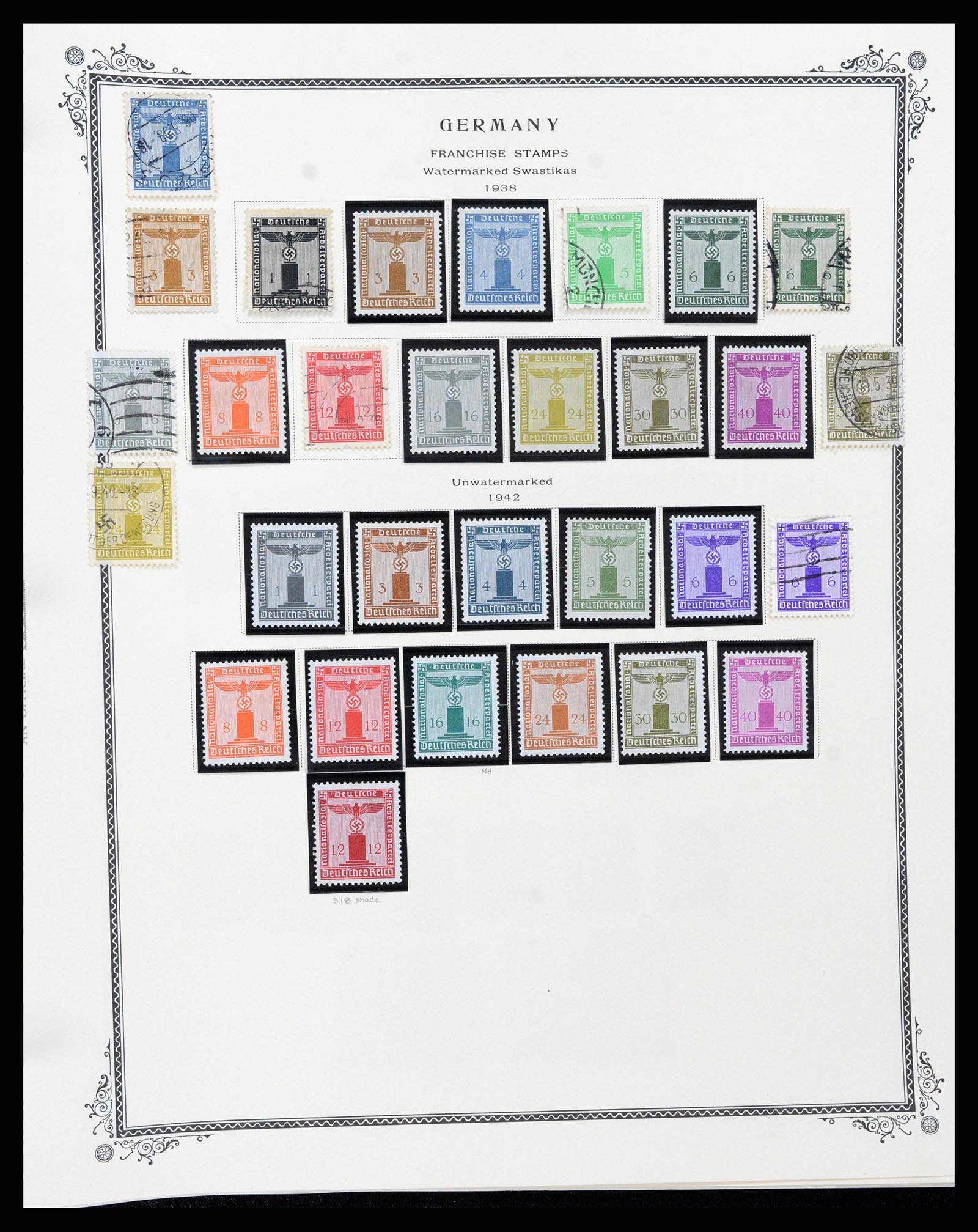 37635 160 - Postzegelverzameling 37635 Duitsland 1872-1968.