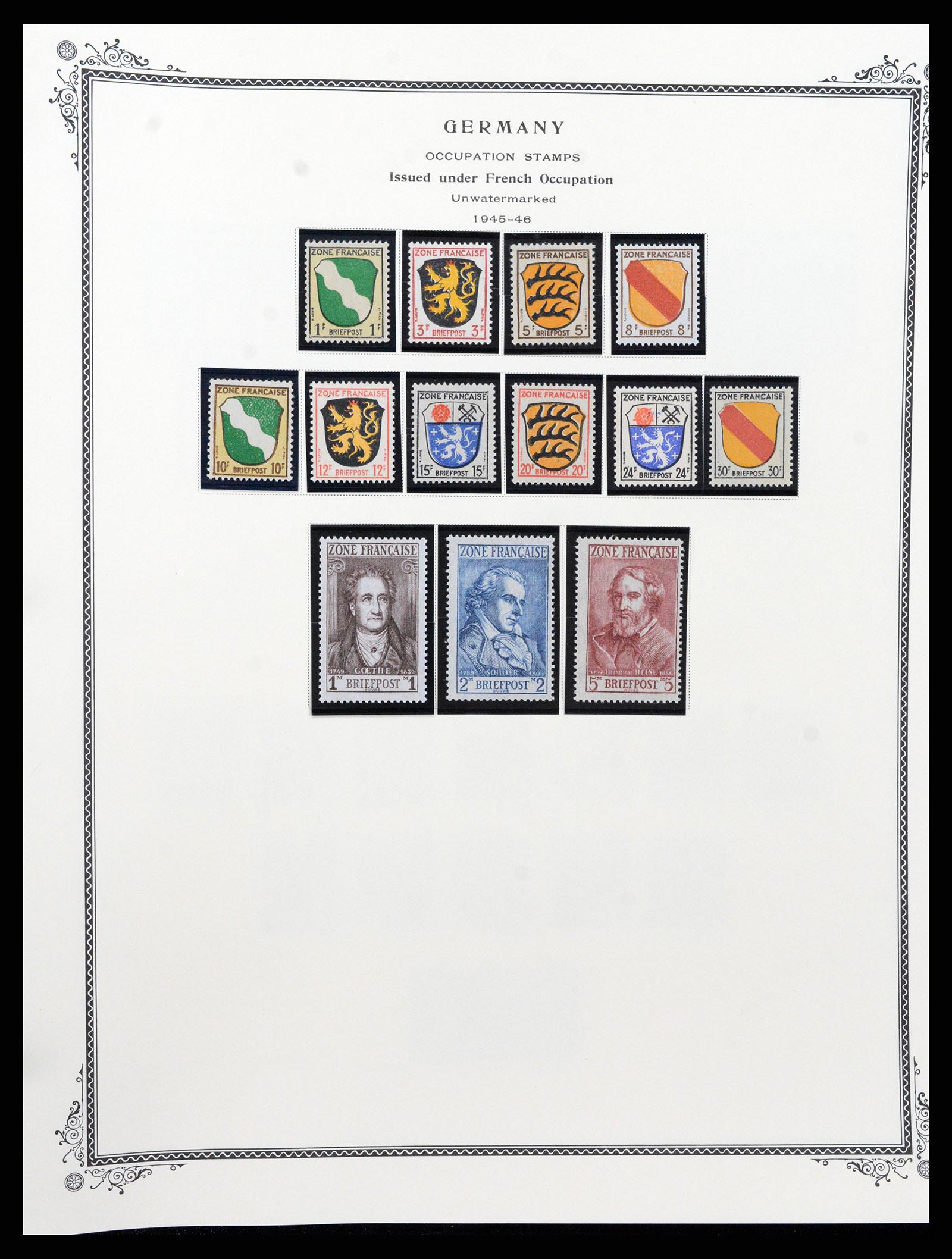 37635 168 - Postzegelverzameling 37635 Duitsland 1872-1968.