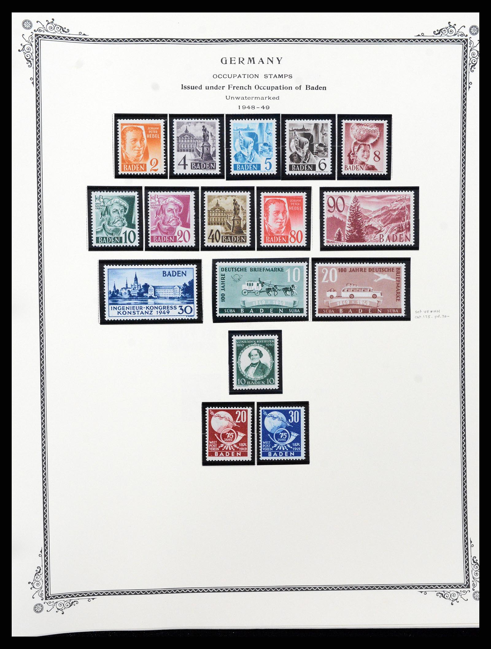 37635 170 - Postzegelverzameling 37635 Duitsland 1872-1968.