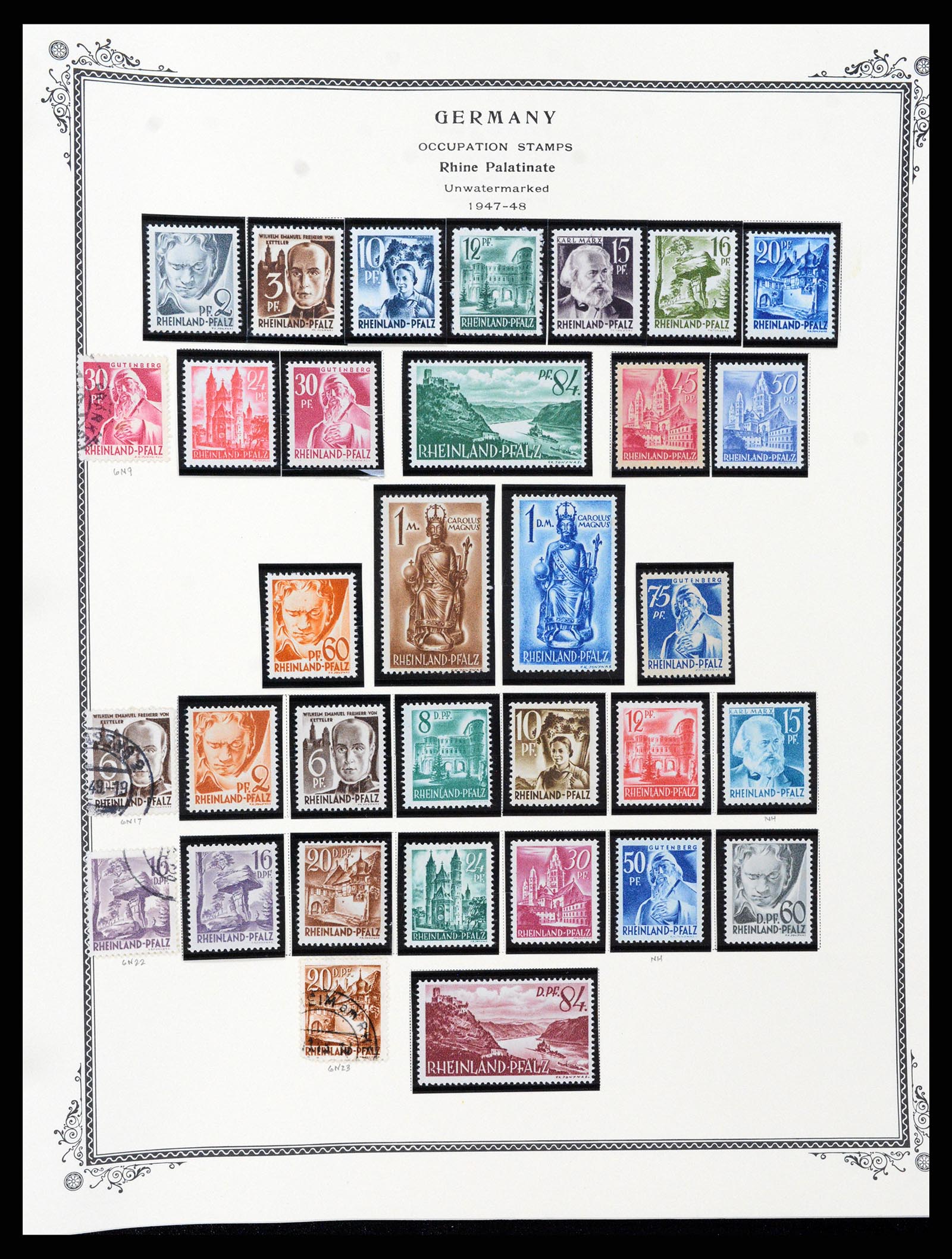 37635 171 - Postzegelverzameling 37635 Duitsland 1872-1968.