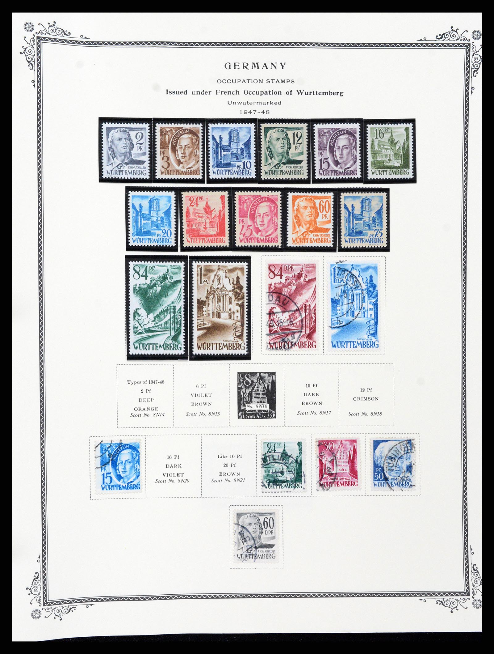 37635 174 - Postzegelverzameling 37635 Duitsland 1872-1968.
