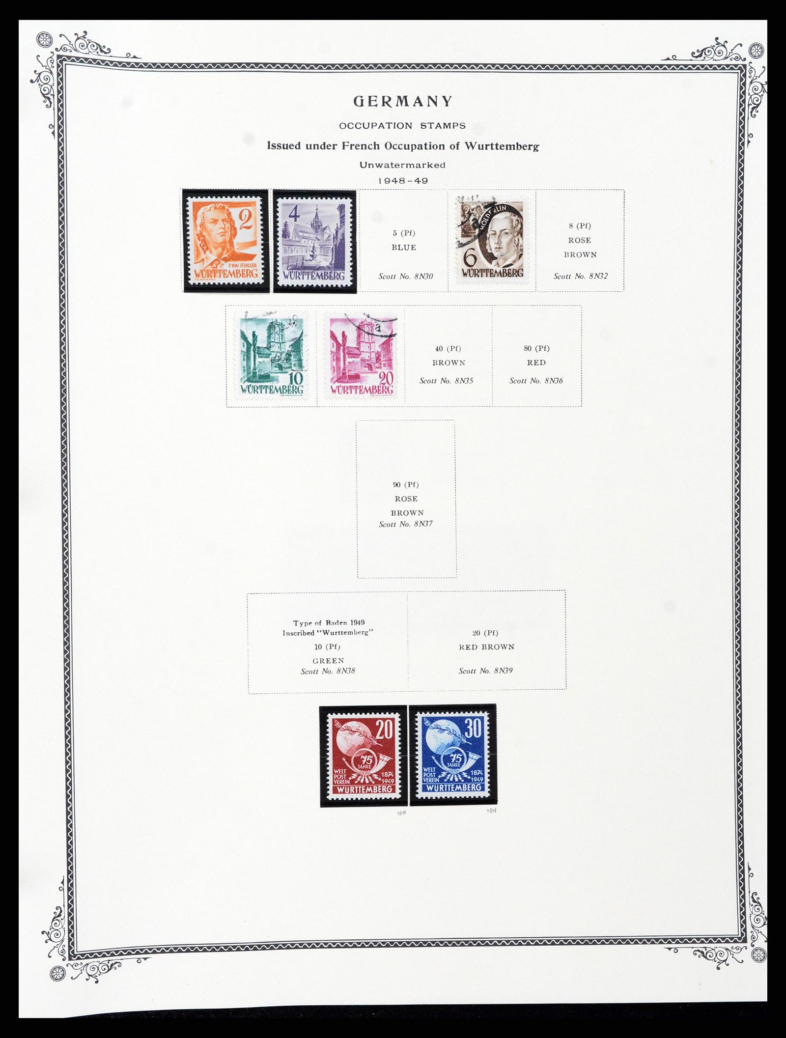 37635 175 - Postzegelverzameling 37635 Duitsland 1872-1968.
