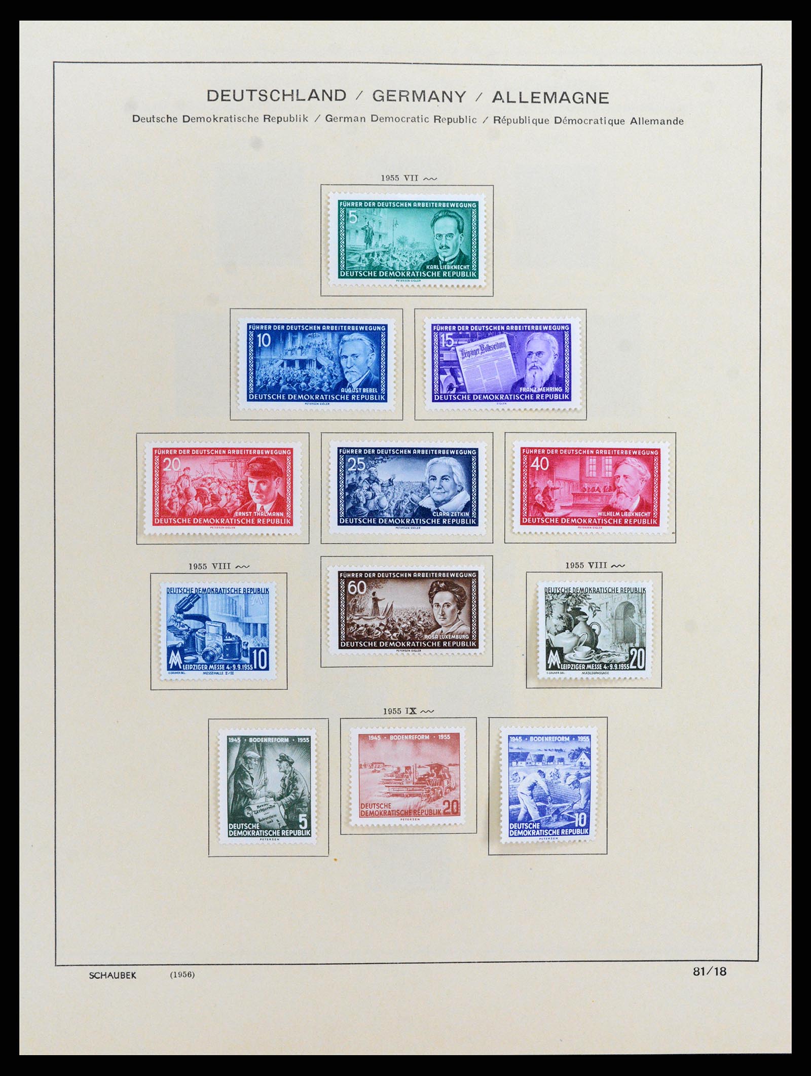 37636 024 - Postzegelverzameling 37636 DDR 1949-1990.