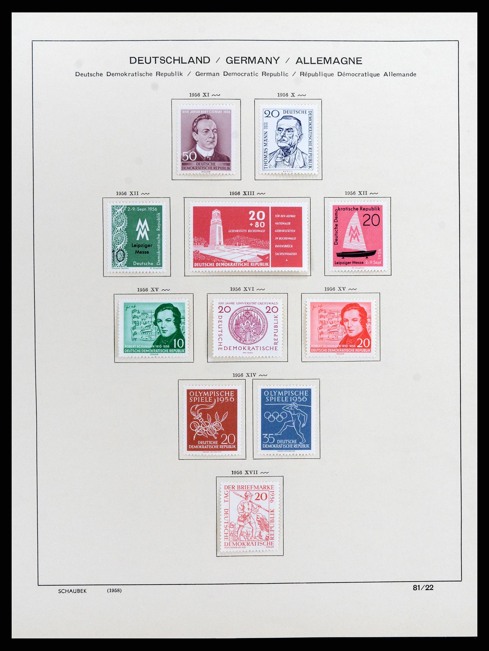 37636 030 - Postzegelverzameling 37636 DDR 1949-1990.