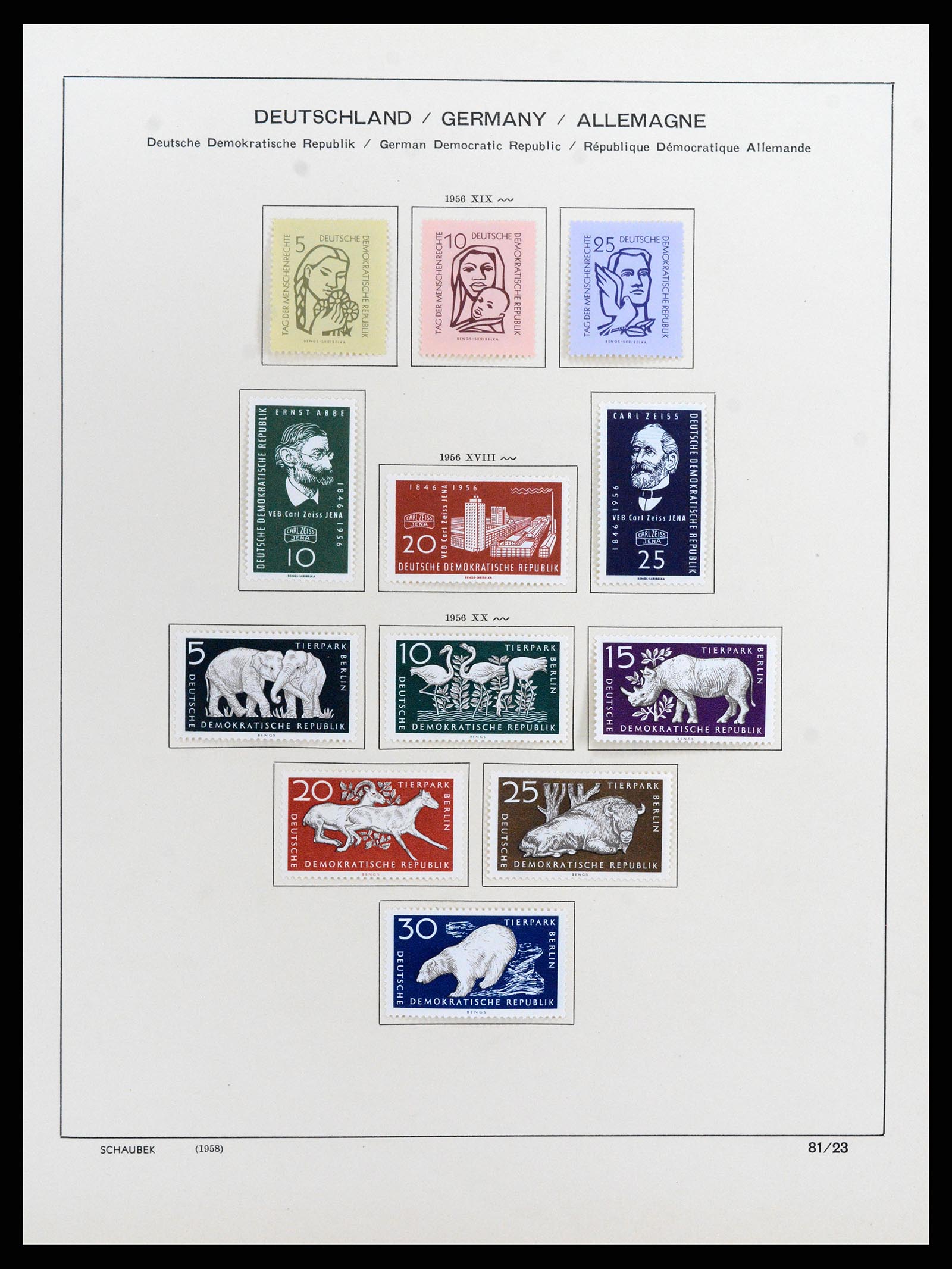 37636 031 - Postzegelverzameling 37636 DDR 1949-1990.