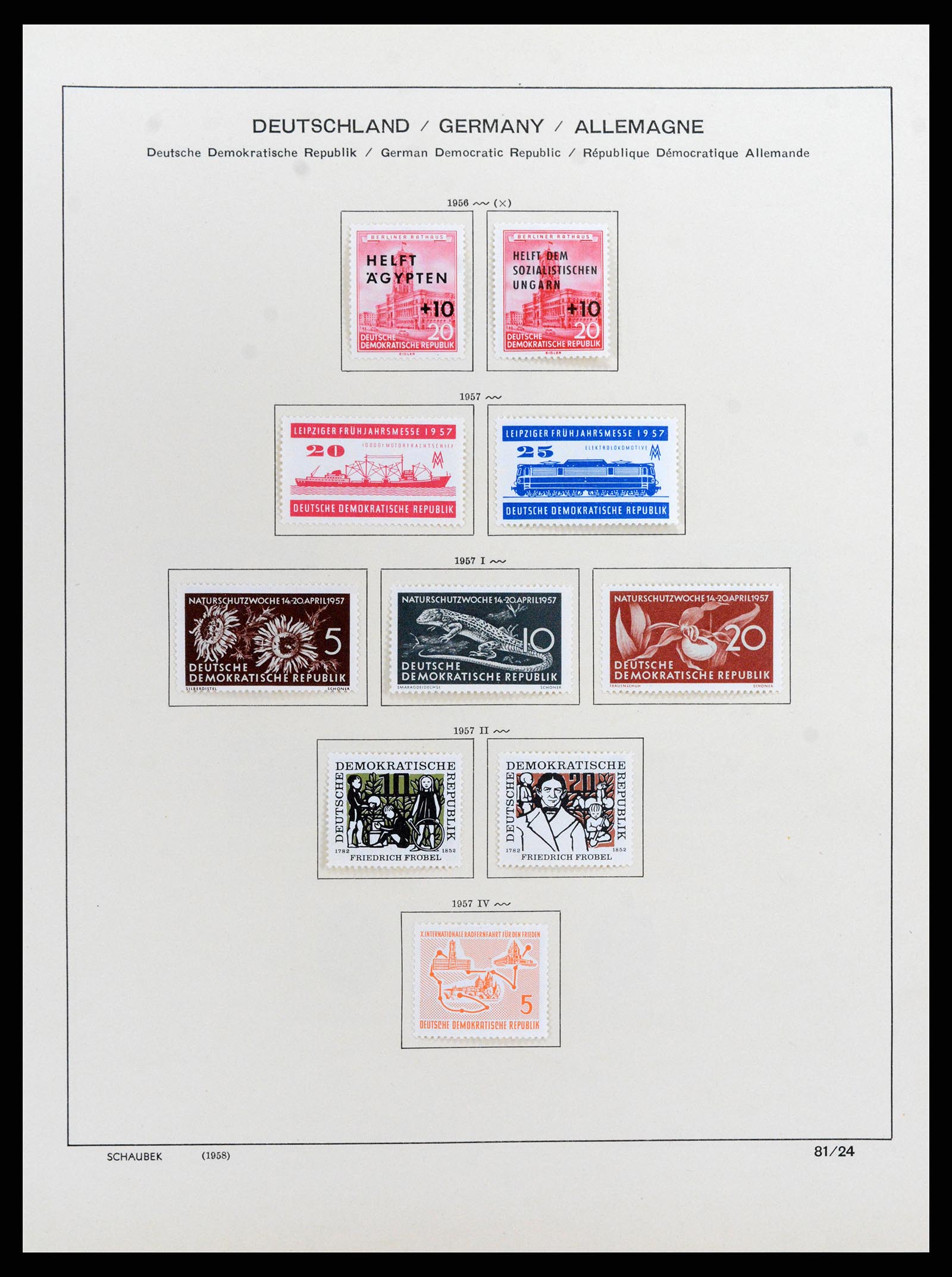 37636 032 - Postzegelverzameling 37636 DDR 1949-1990.