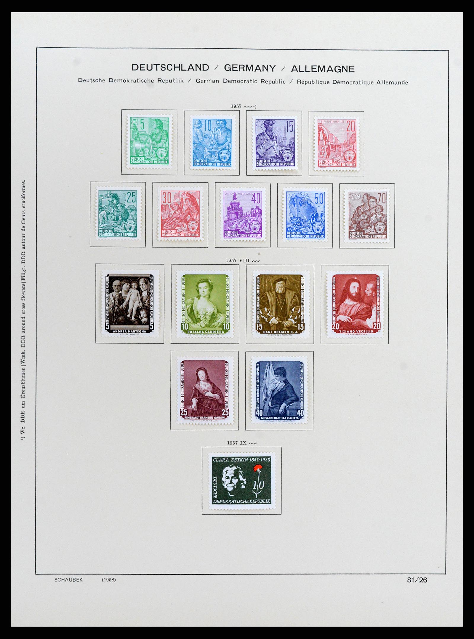 37636 034 - Postzegelverzameling 37636 DDR 1949-1990.