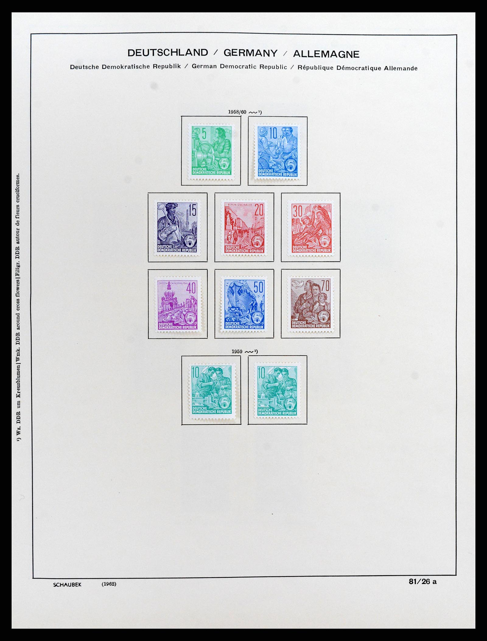 37636 035 - Postzegelverzameling 37636 DDR 1949-1990.