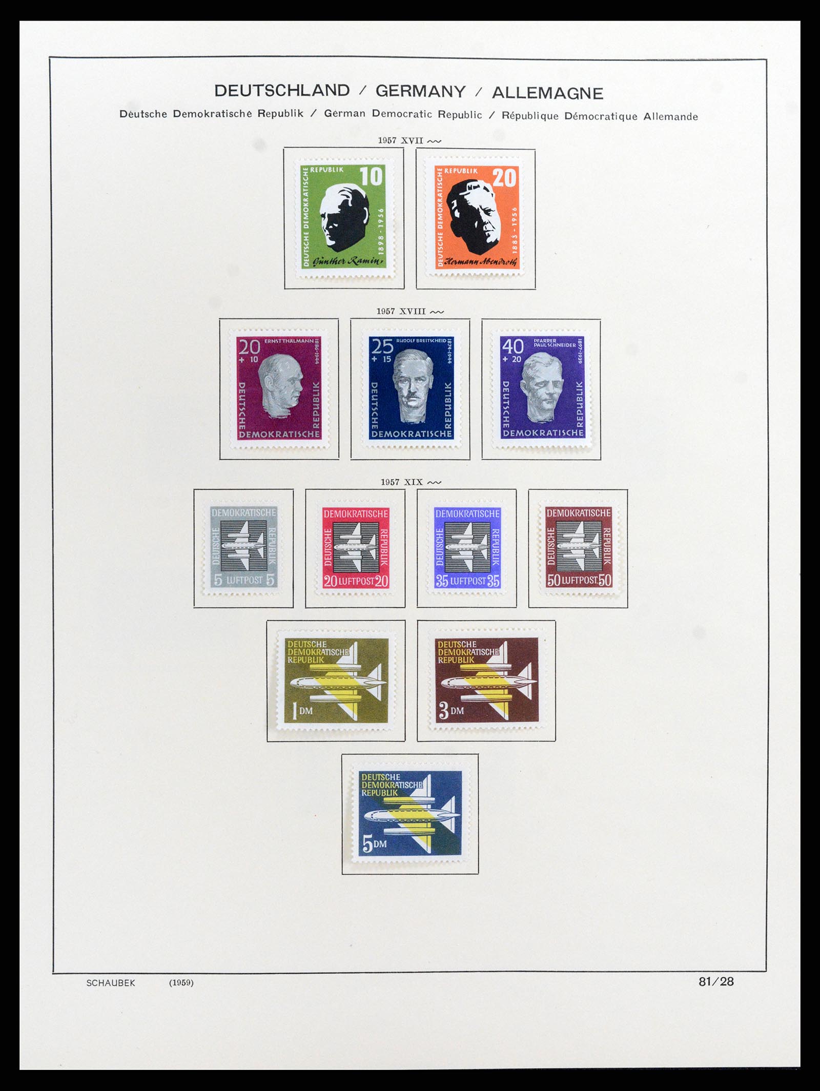 37636 037 - Postzegelverzameling 37636 DDR 1949-1990.