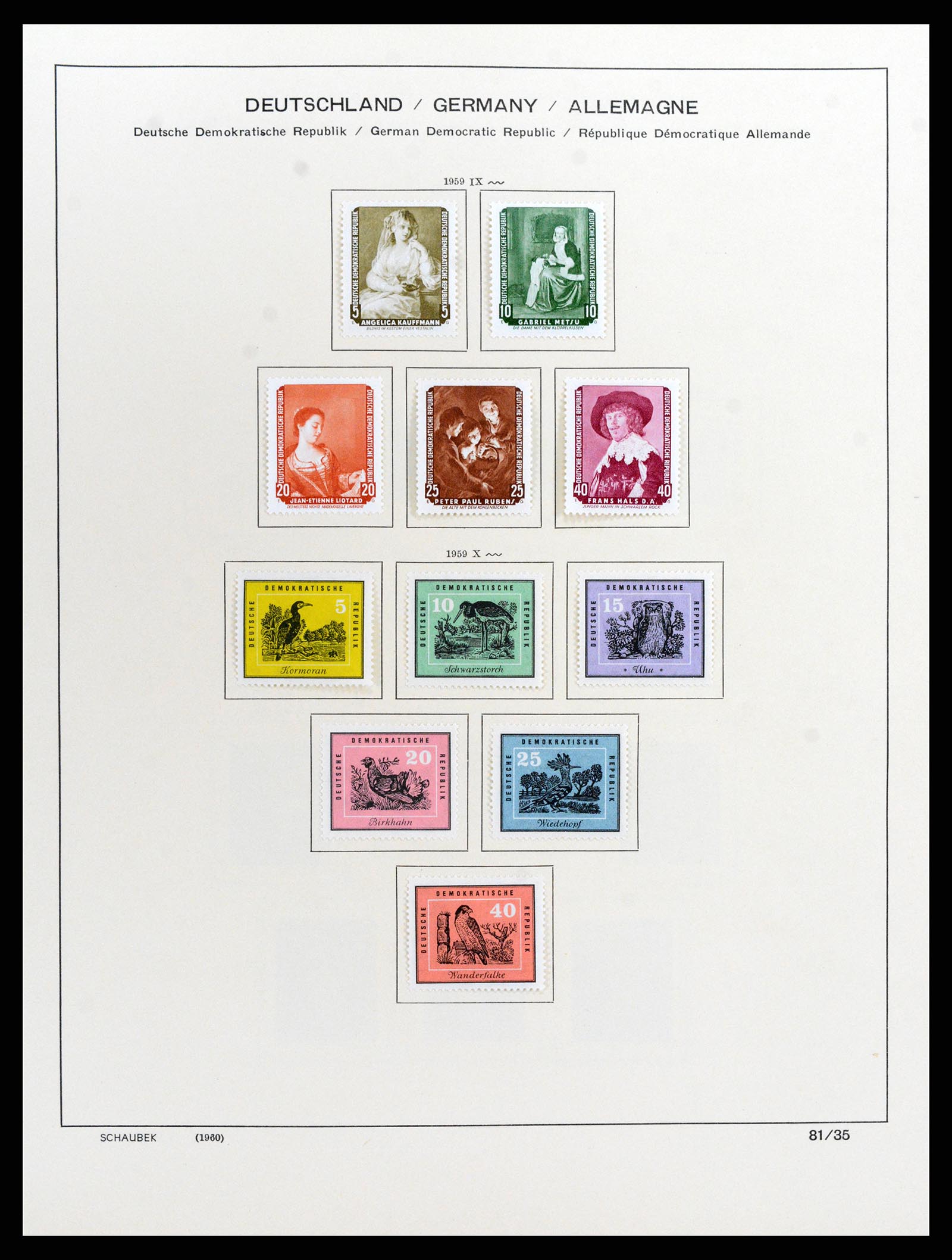 37636 045 - Postzegelverzameling 37636 DDR 1949-1990.