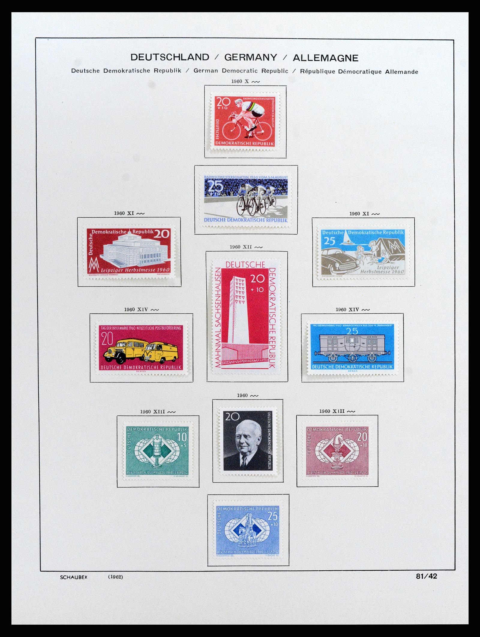 37636 052 - Postzegelverzameling 37636 DDR 1949-1990.