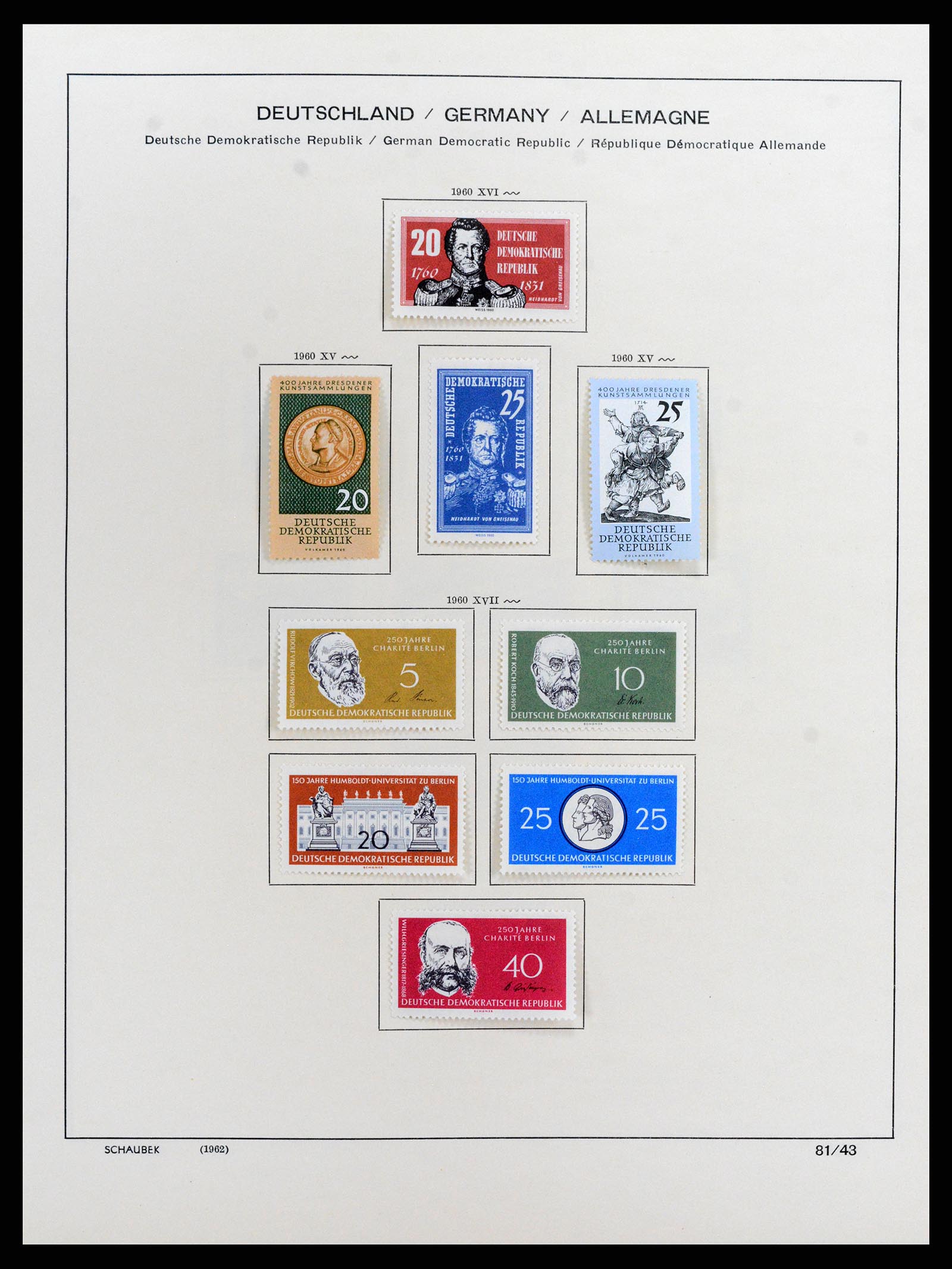 37636 054 - Postzegelverzameling 37636 DDR 1949-1990.