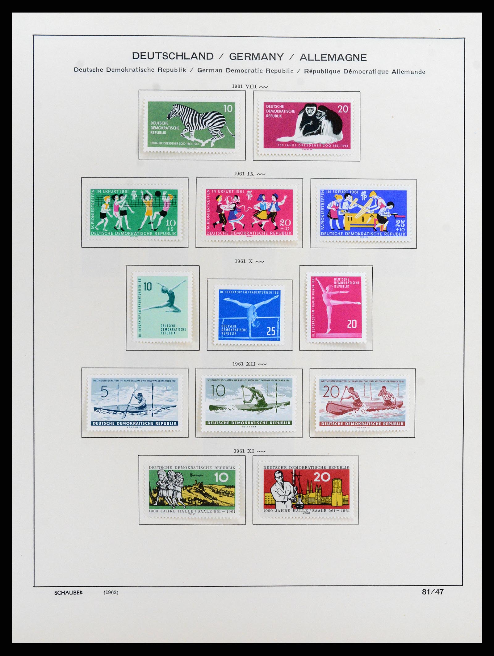 37636 058 - Postzegelverzameling 37636 DDR 1949-1990.