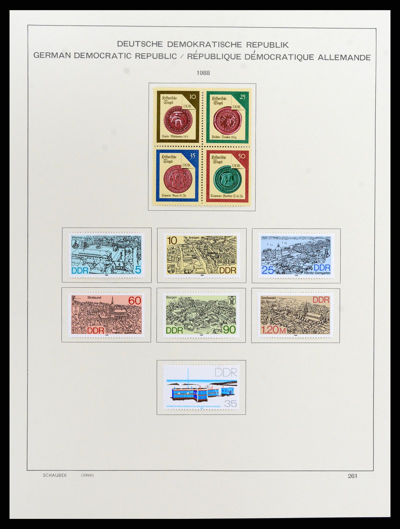 37636 352 - Postzegelverzameling 37636 DDR 1949-1990.
