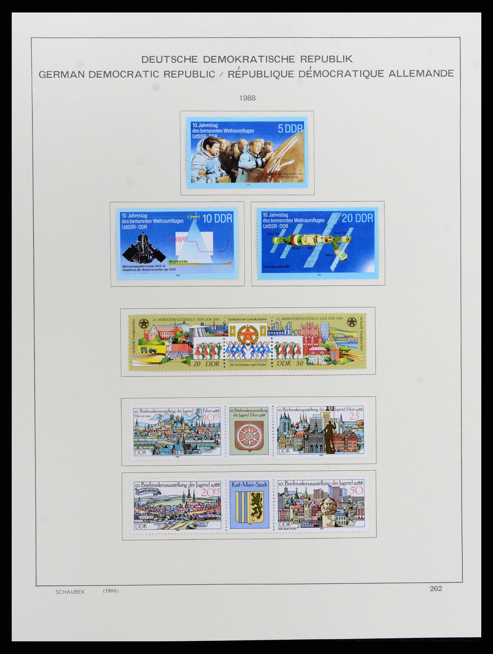 37636 354 - Postzegelverzameling 37636 DDR 1949-1990.