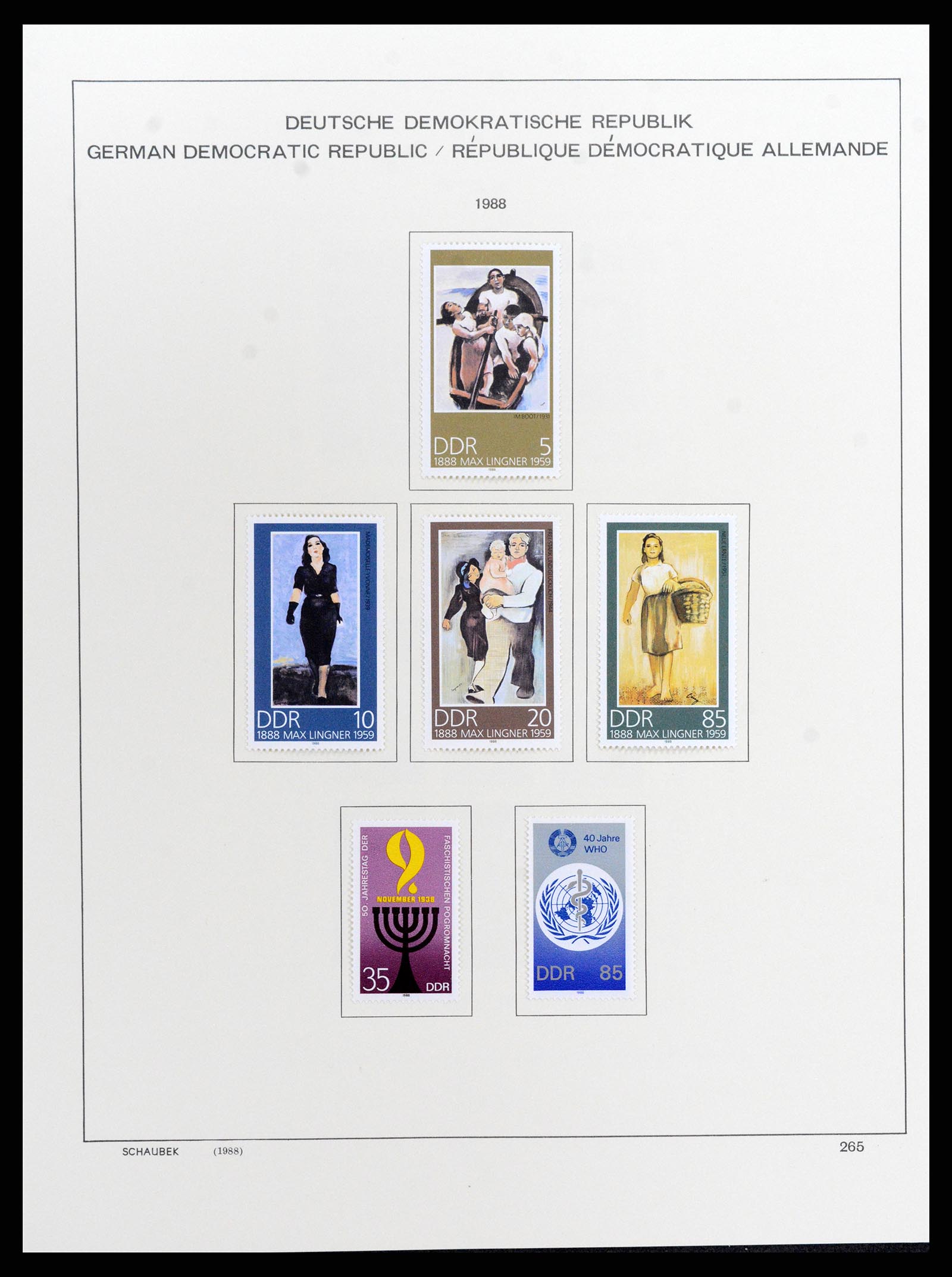 37636 360 - Postzegelverzameling 37636 DDR 1949-1990.