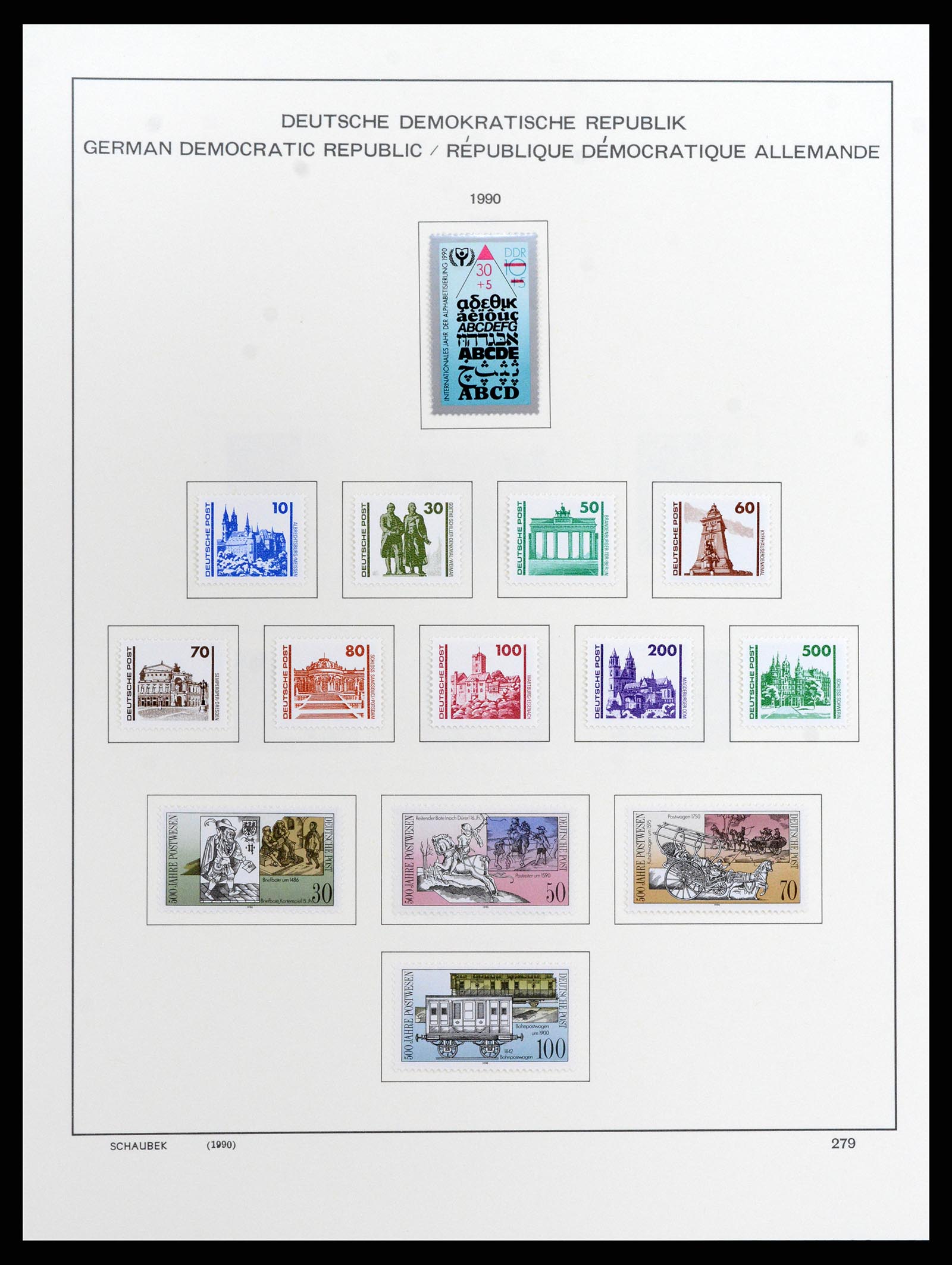37636 381 - Postzegelverzameling 37636 DDR 1949-1990.