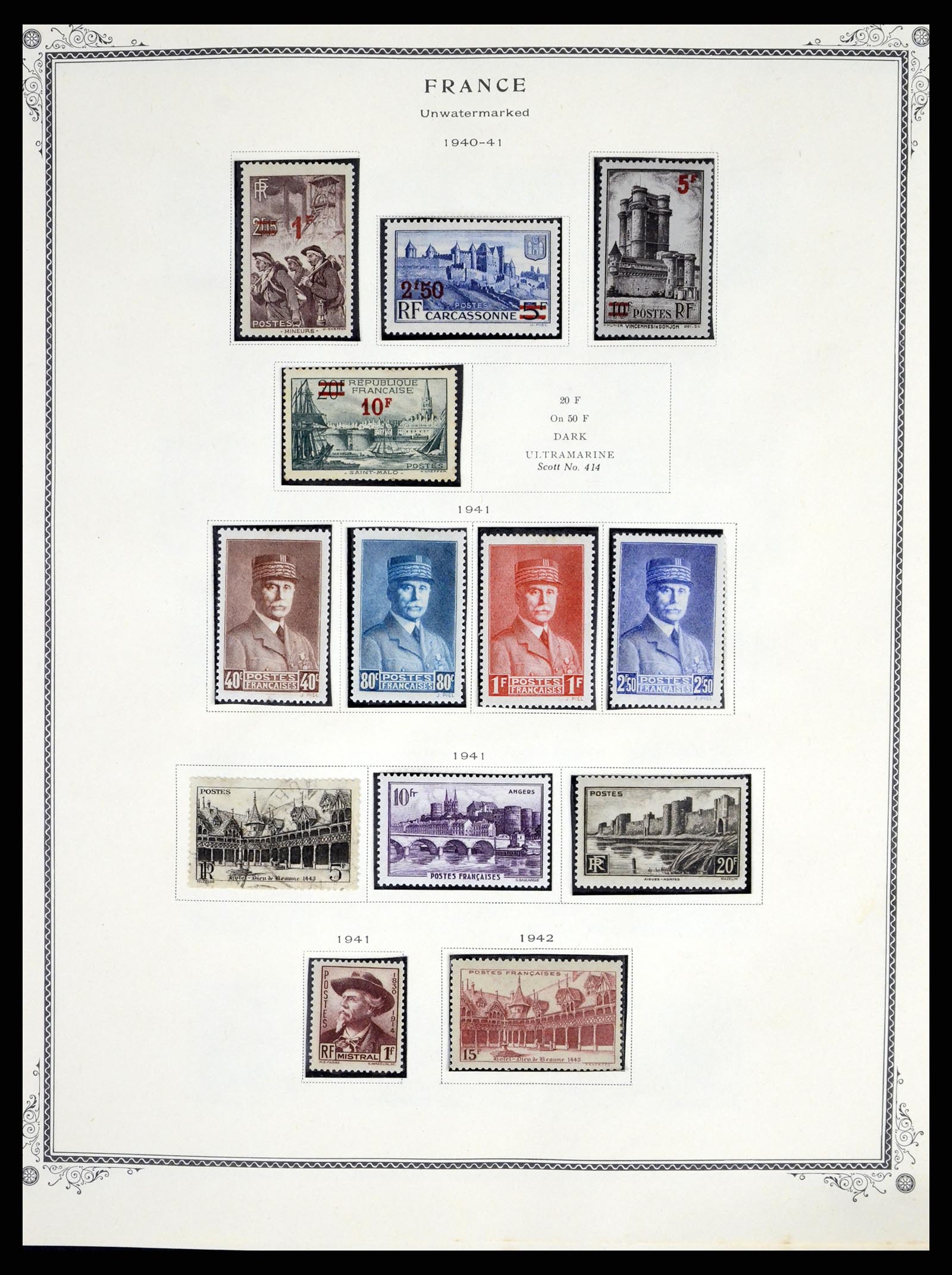 37639 015 - Stamp collection 37639 France 1853-1984.