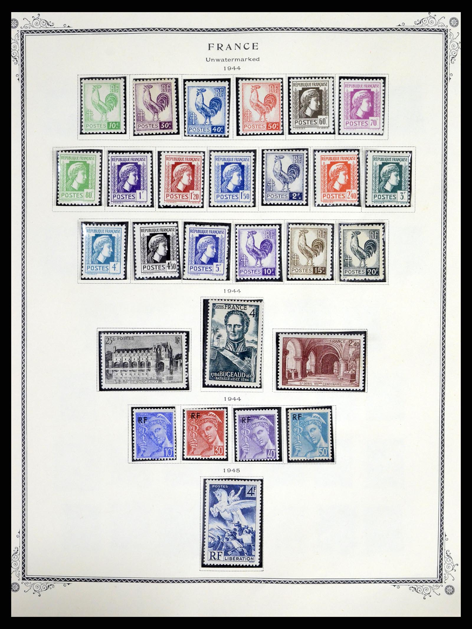 37639 018 - Postzegelverzameling 37639 Frankrijk 1853-1984.