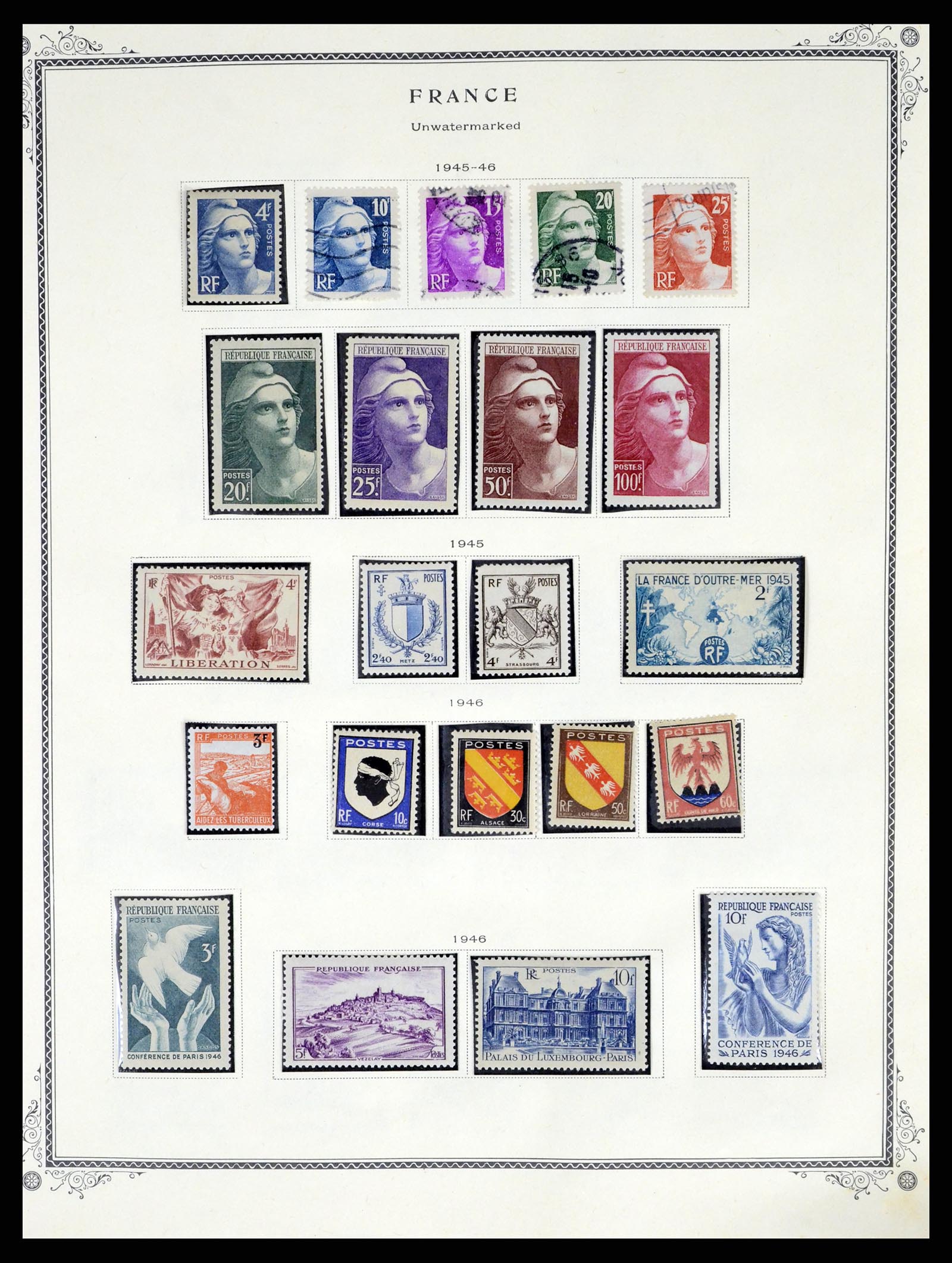 37639 020 - Stamp collection 37639 France 1853-1984.