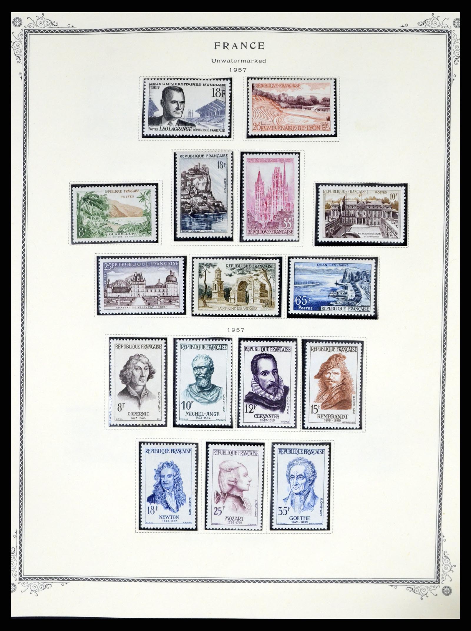 37639 034 - Postzegelverzameling 37639 Frankrijk 1853-1984.