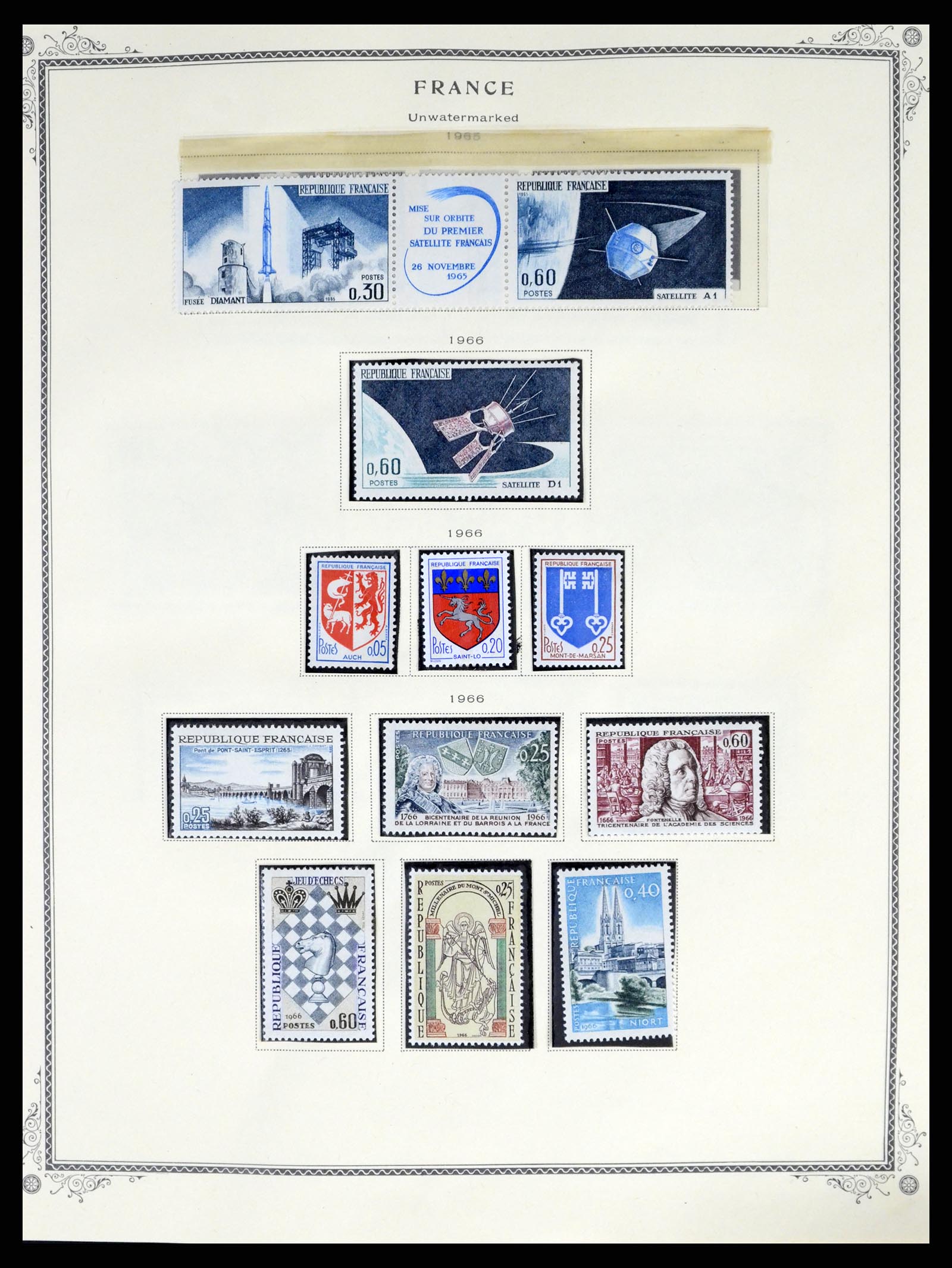 37639 053 - Postzegelverzameling 37639 Frankrijk 1853-1984.