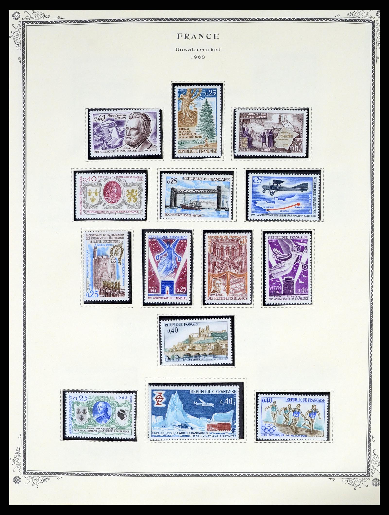 37639 059 - Postzegelverzameling 37639 Frankrijk 1853-1984.