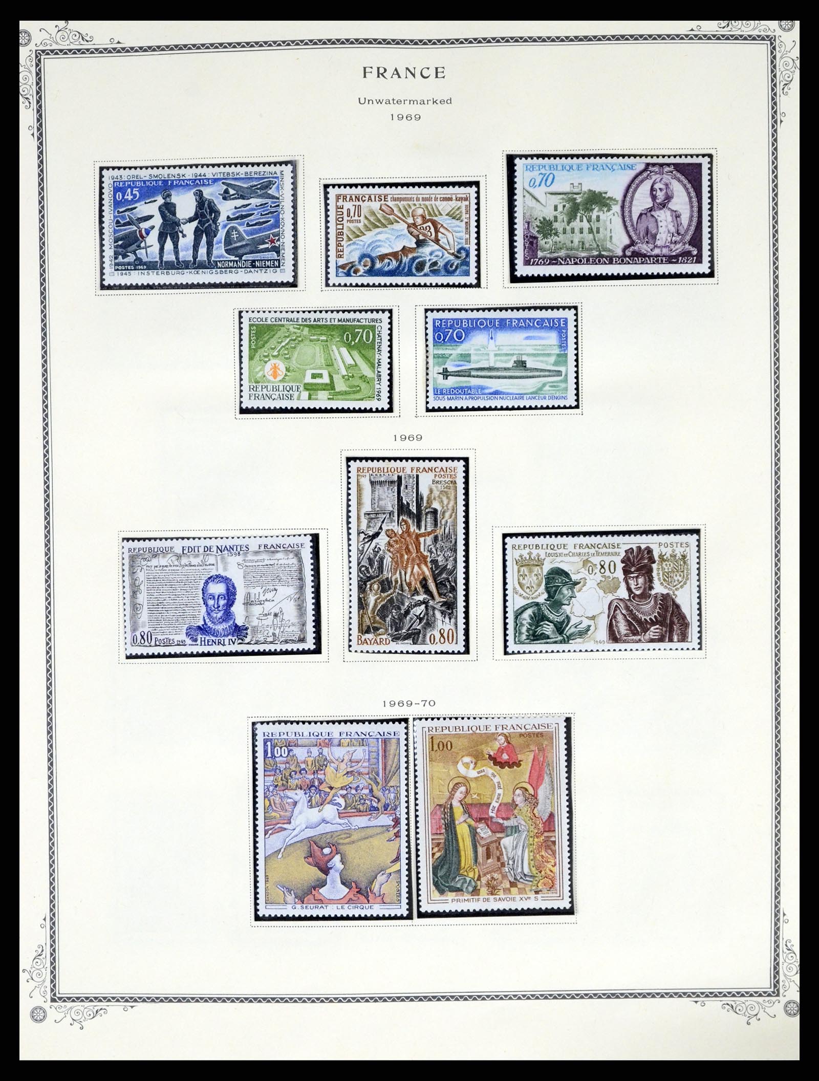 37639 062 - Postzegelverzameling 37639 Frankrijk 1853-1984.