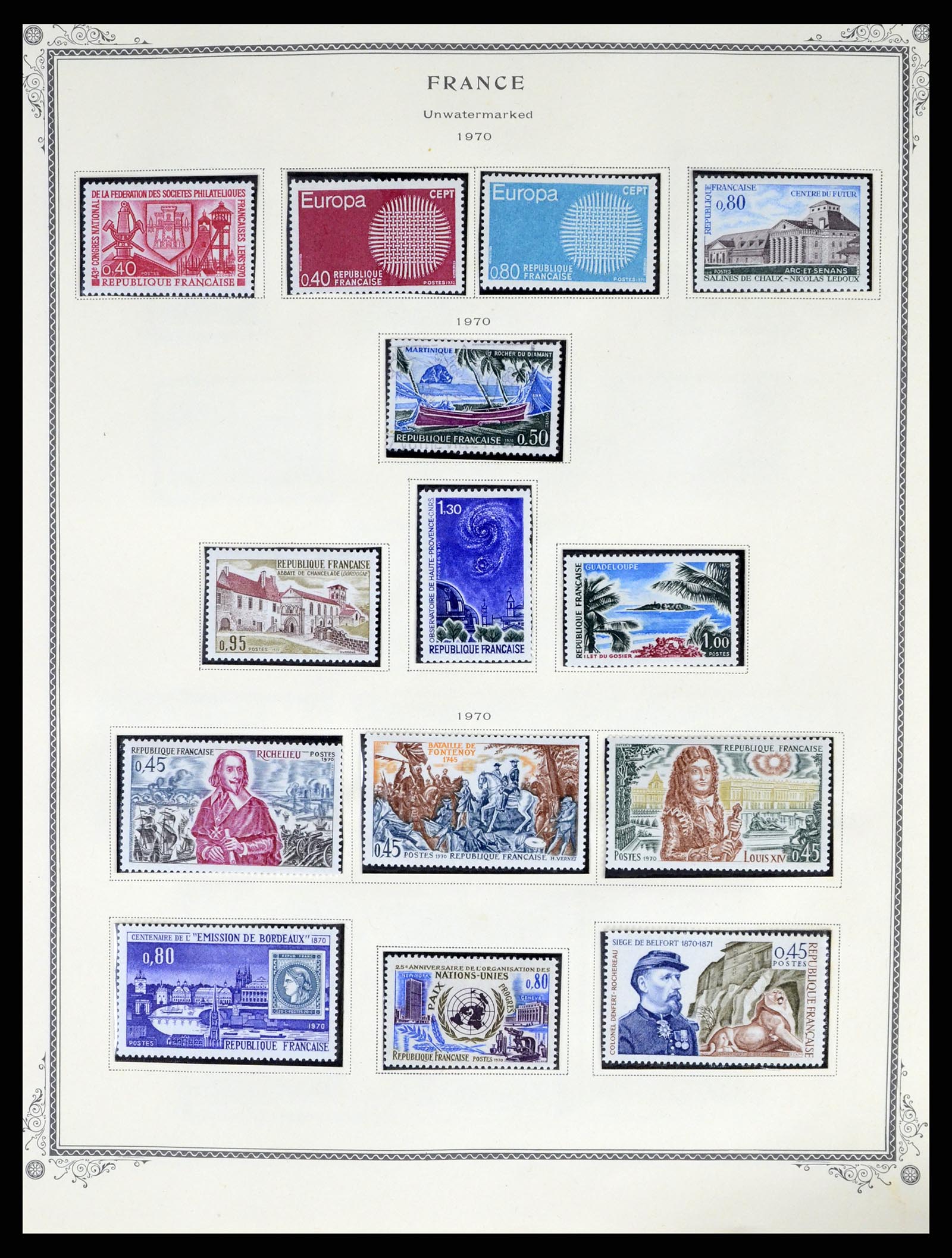 37639 064 - Postzegelverzameling 37639 Frankrijk 1853-1984.