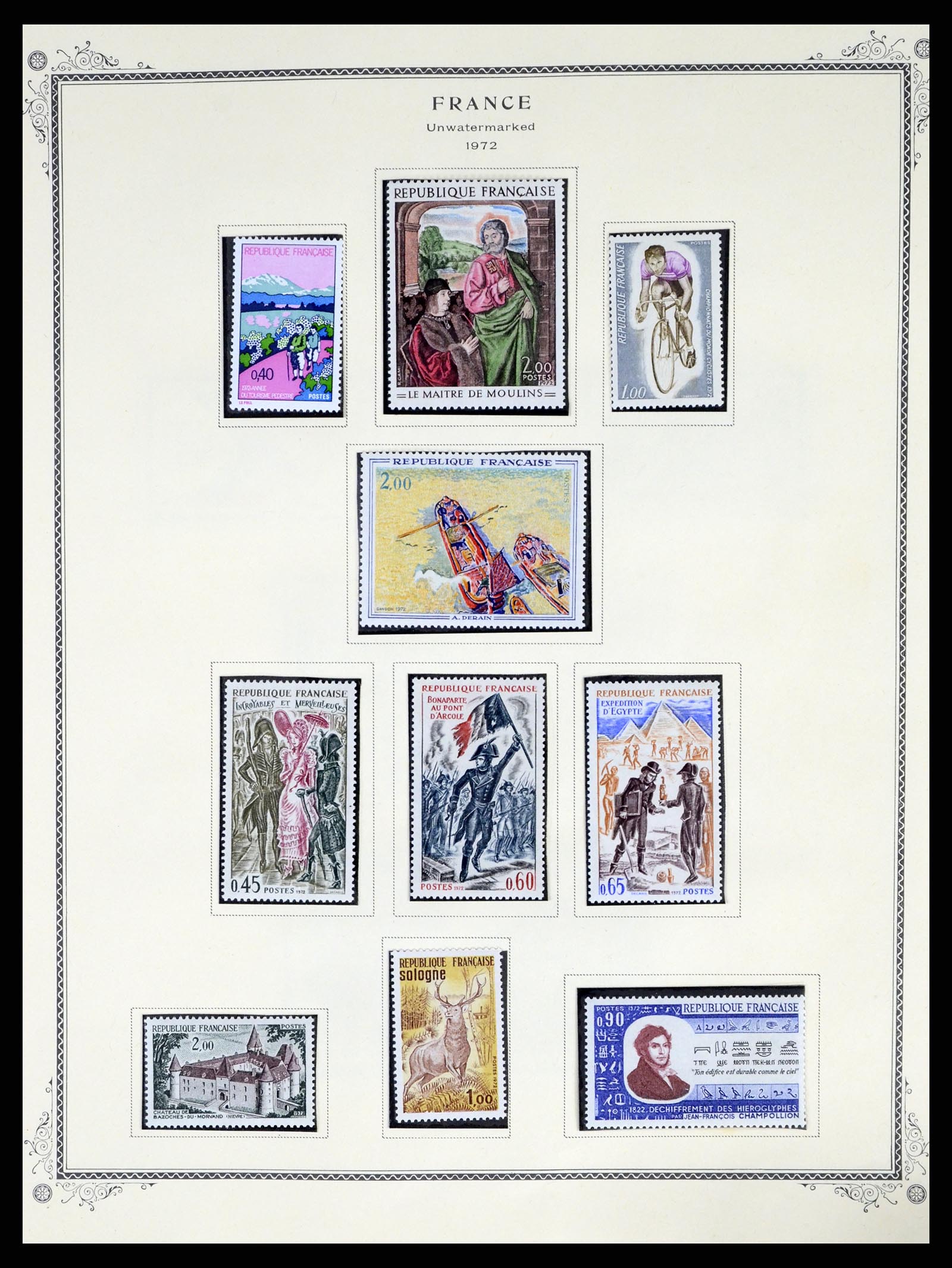 37639 069 - Postzegelverzameling 37639 Frankrijk 1853-1984.
