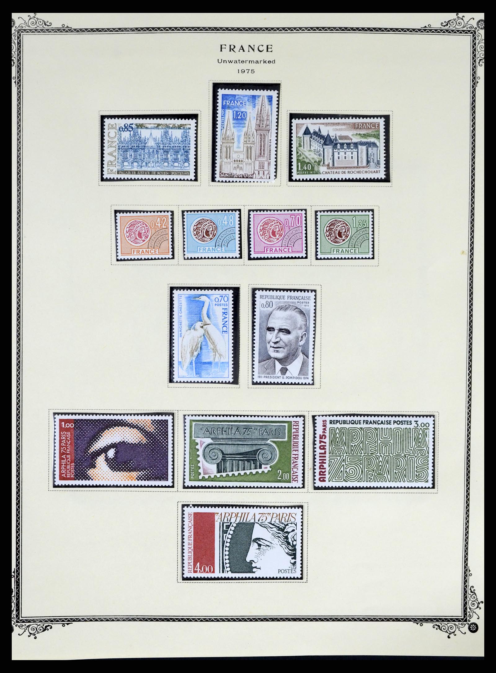 37639 076 - Postzegelverzameling 37639 Frankrijk 1853-1984.