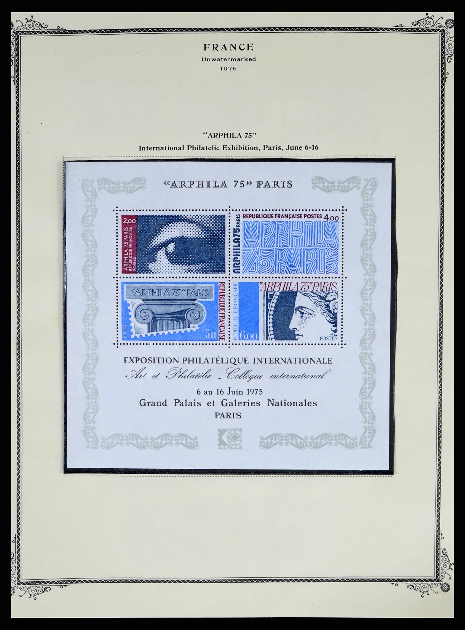 37639 077 - Postzegelverzameling 37639 Frankrijk 1853-1984.