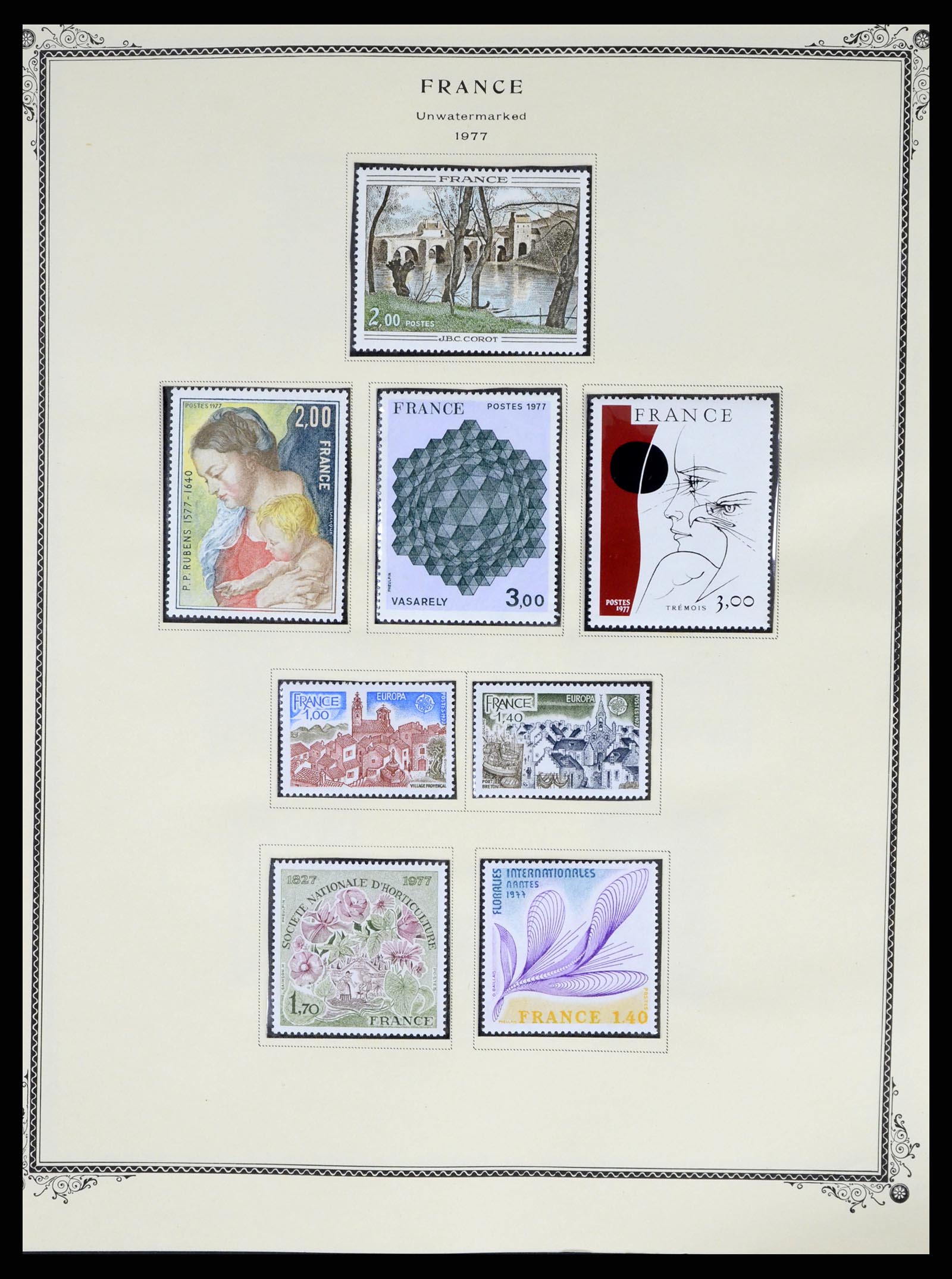 37639 085 - Postzegelverzameling 37639 Frankrijk 1853-1984.