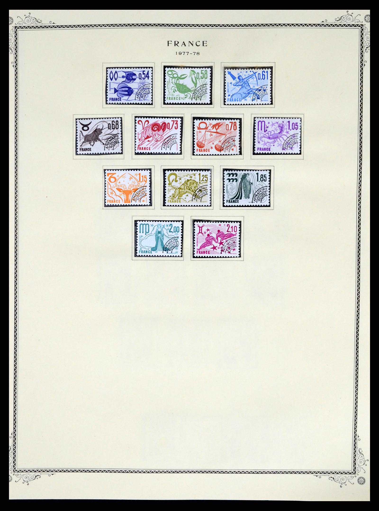 37639 088 - Postzegelverzameling 37639 Frankrijk 1853-1984.