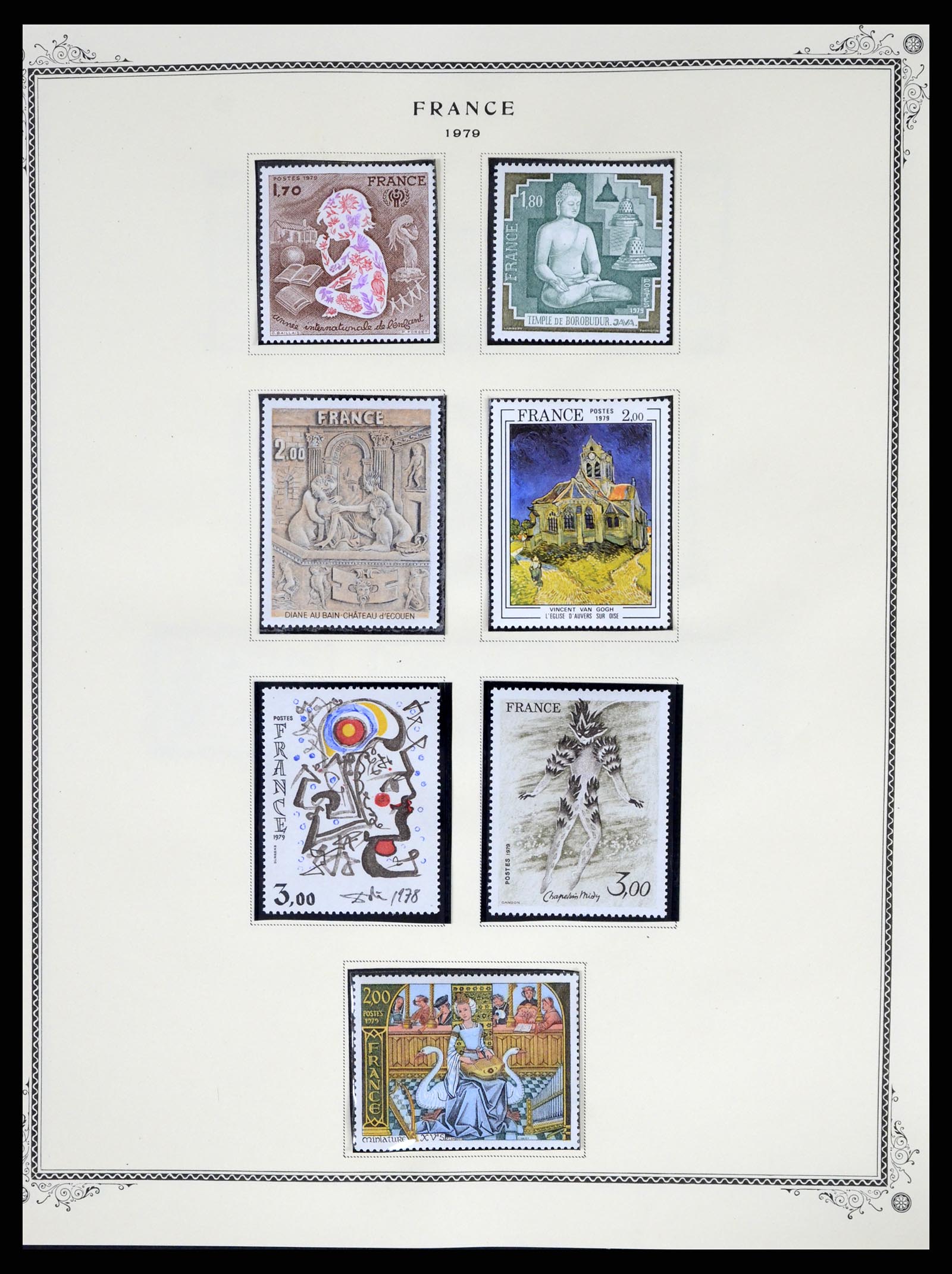 37639 095 - Postzegelverzameling 37639 Frankrijk 1853-1984.
