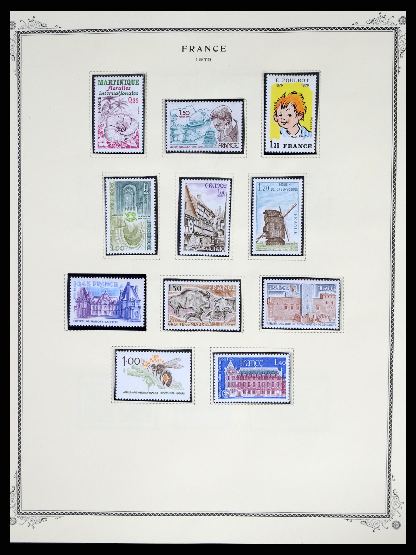 37639 096 - Postzegelverzameling 37639 Frankrijk 1853-1984.